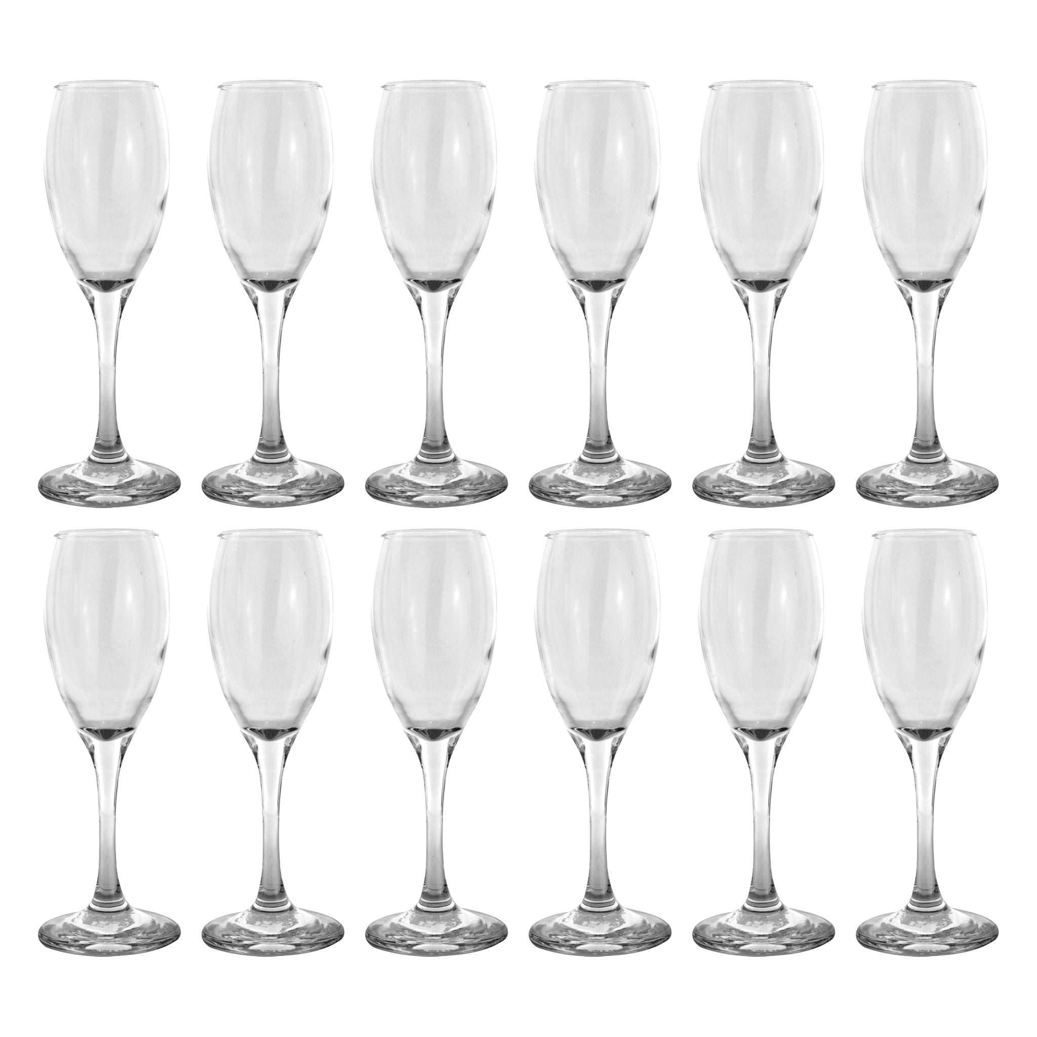 REGENT MANHATTAN STEMMED FLUTE CHAMPAGNE GLASS, 175ML