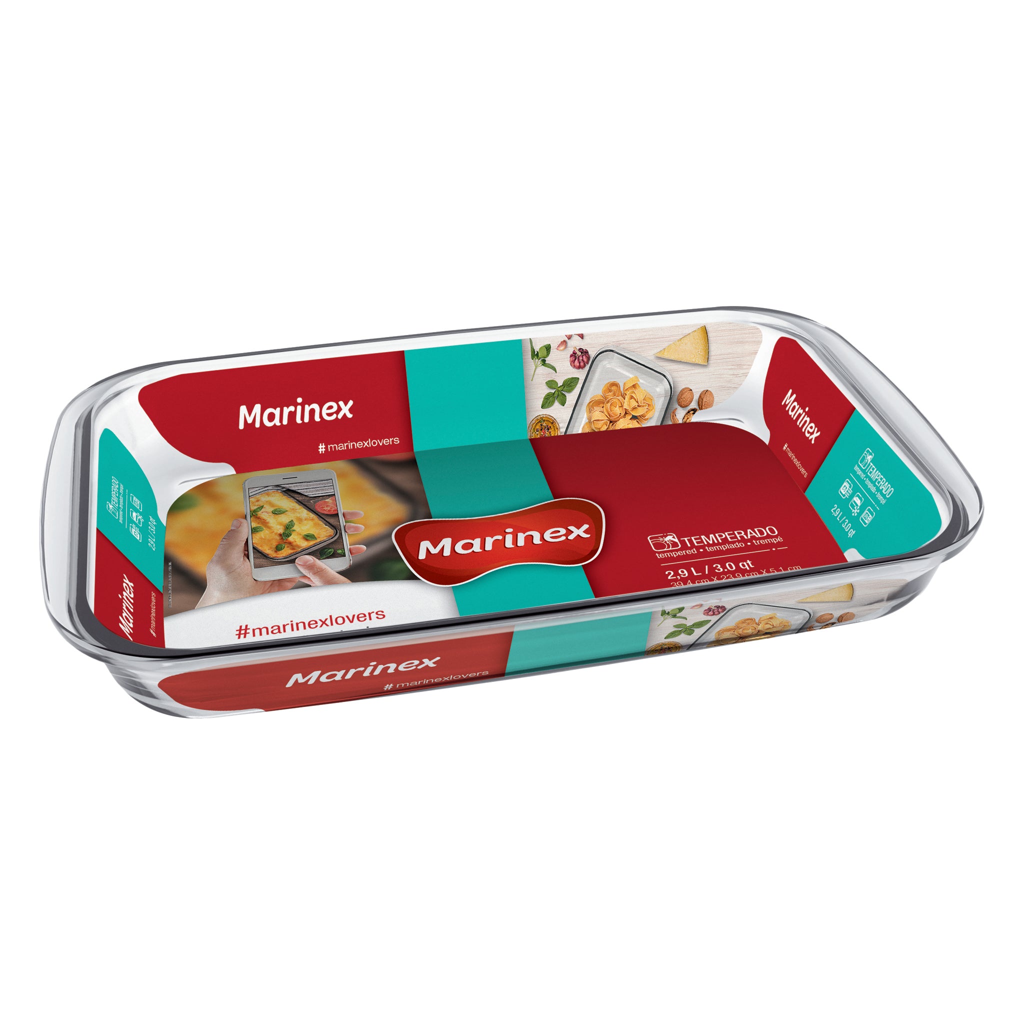 MARINEX RECTANGULAR ROASTER, 2.9L