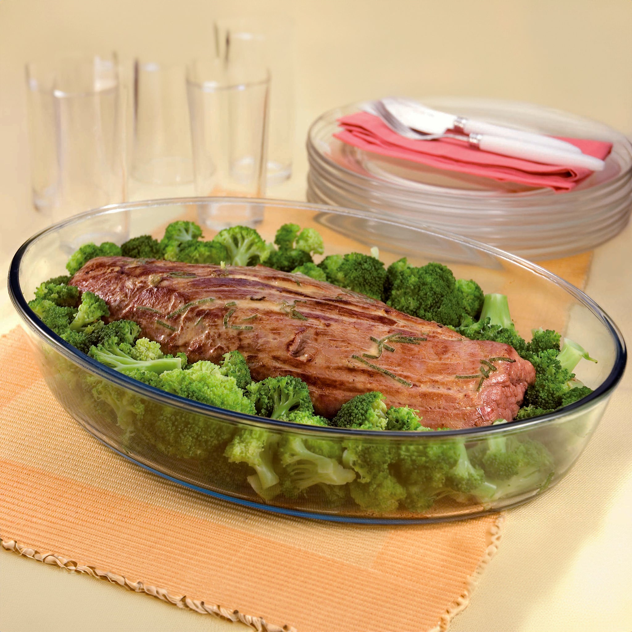 MARINEX OVAL BAKING DISH, 3.2L