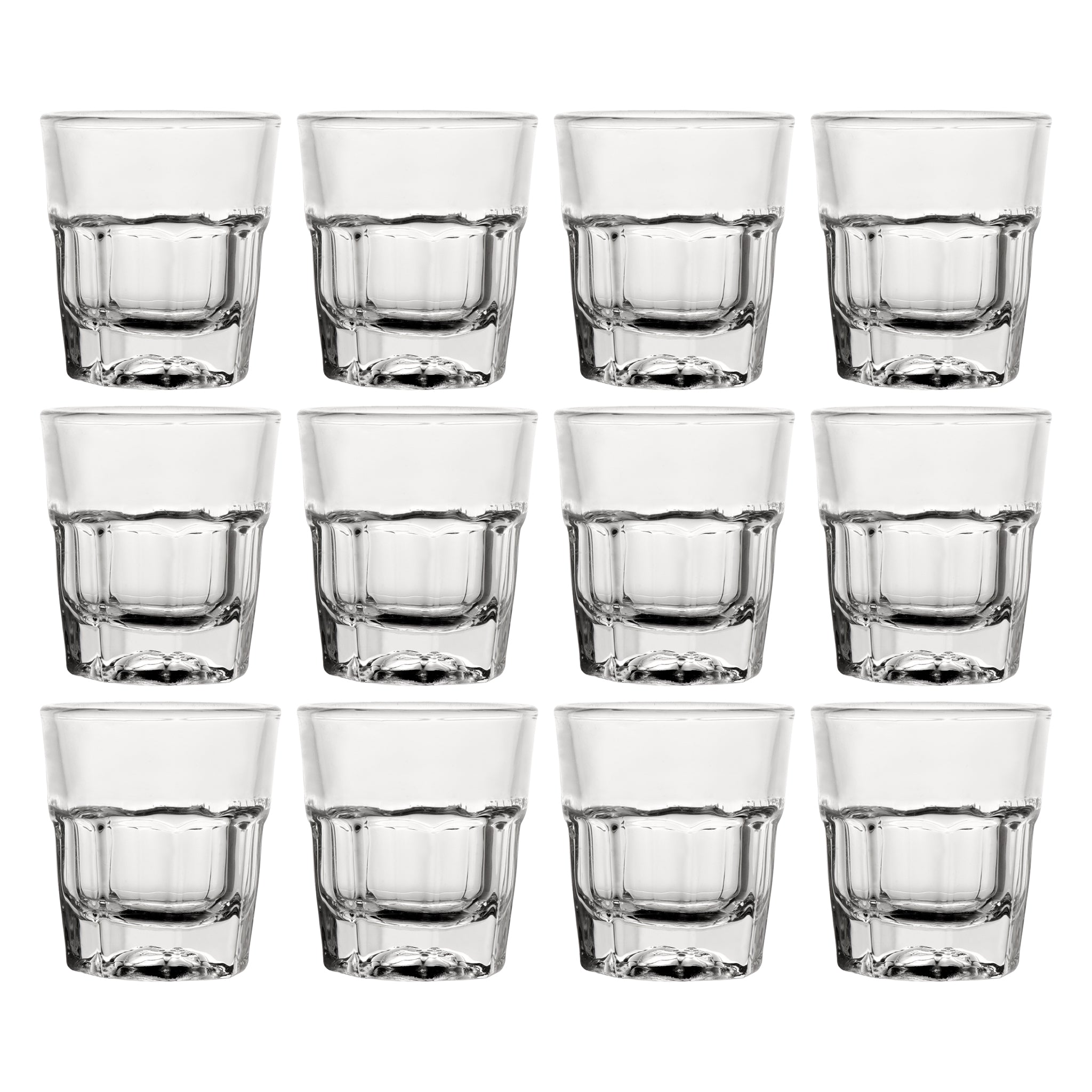 REGENT BOSTON SHOOTER GLASSES 12PK, 25ML