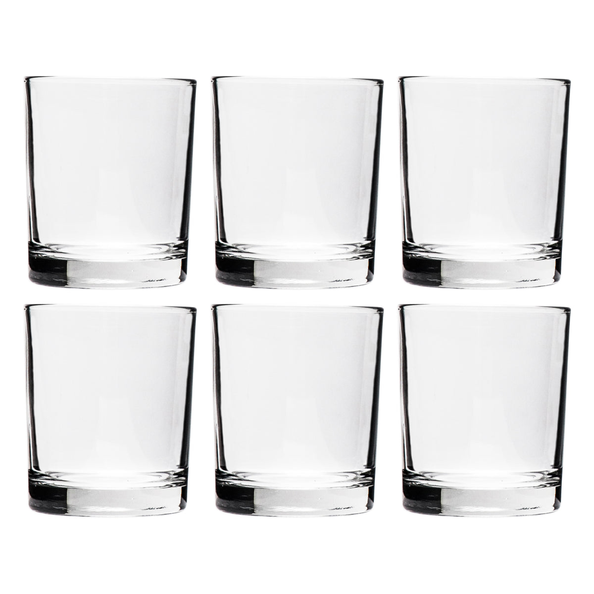 REGENT WHISKEY GLASSES 6PK, 335ML