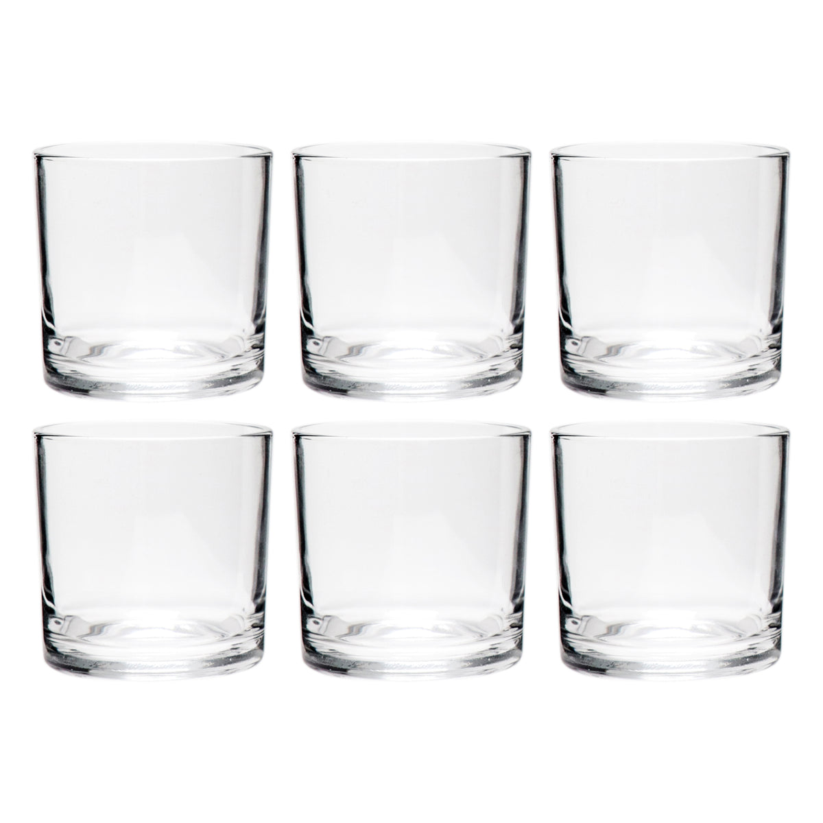REGENT WHISKEY GLASS TUMBLERS 6PK, 265ML