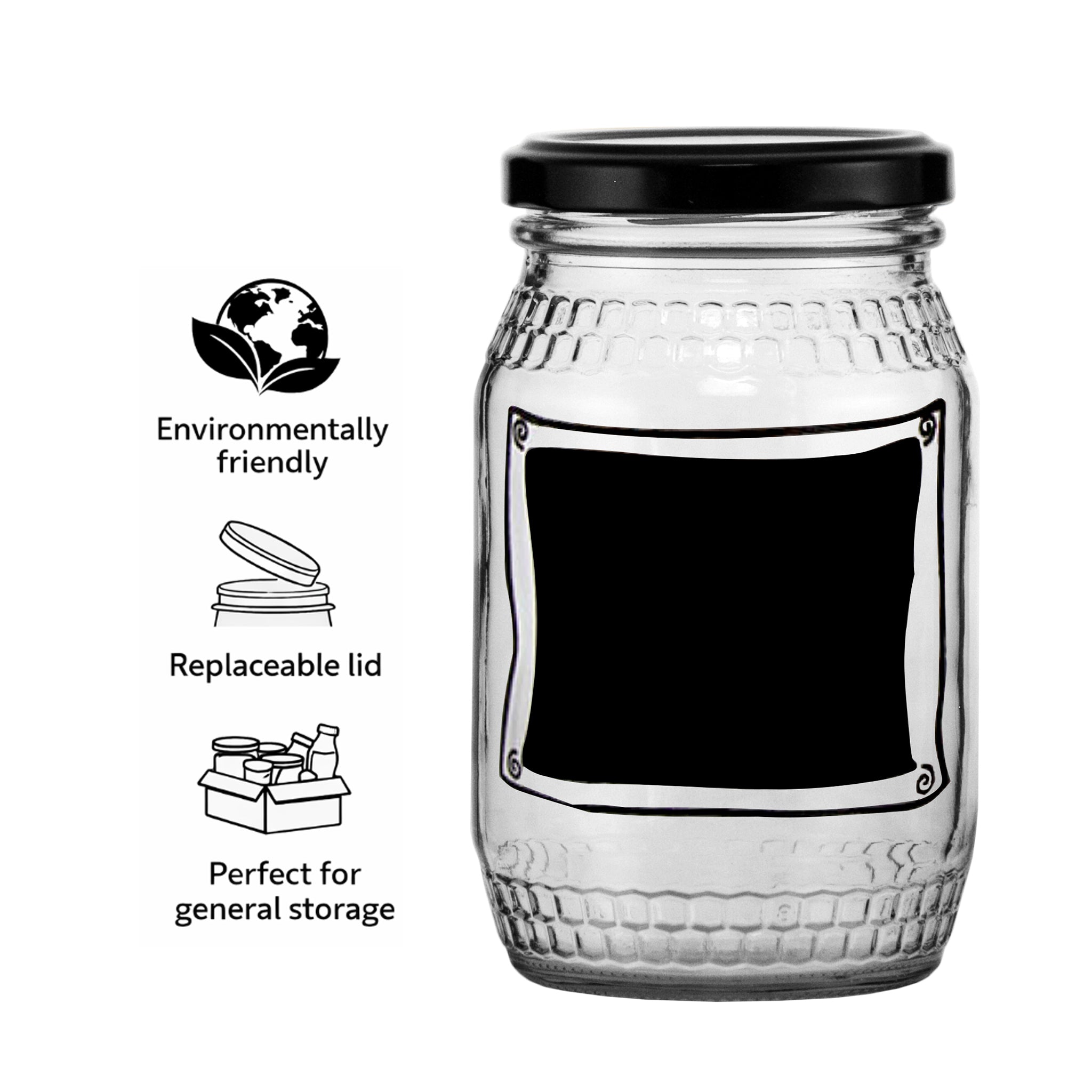 REGENT CHALKBOARD NOTES JAR, 352ML