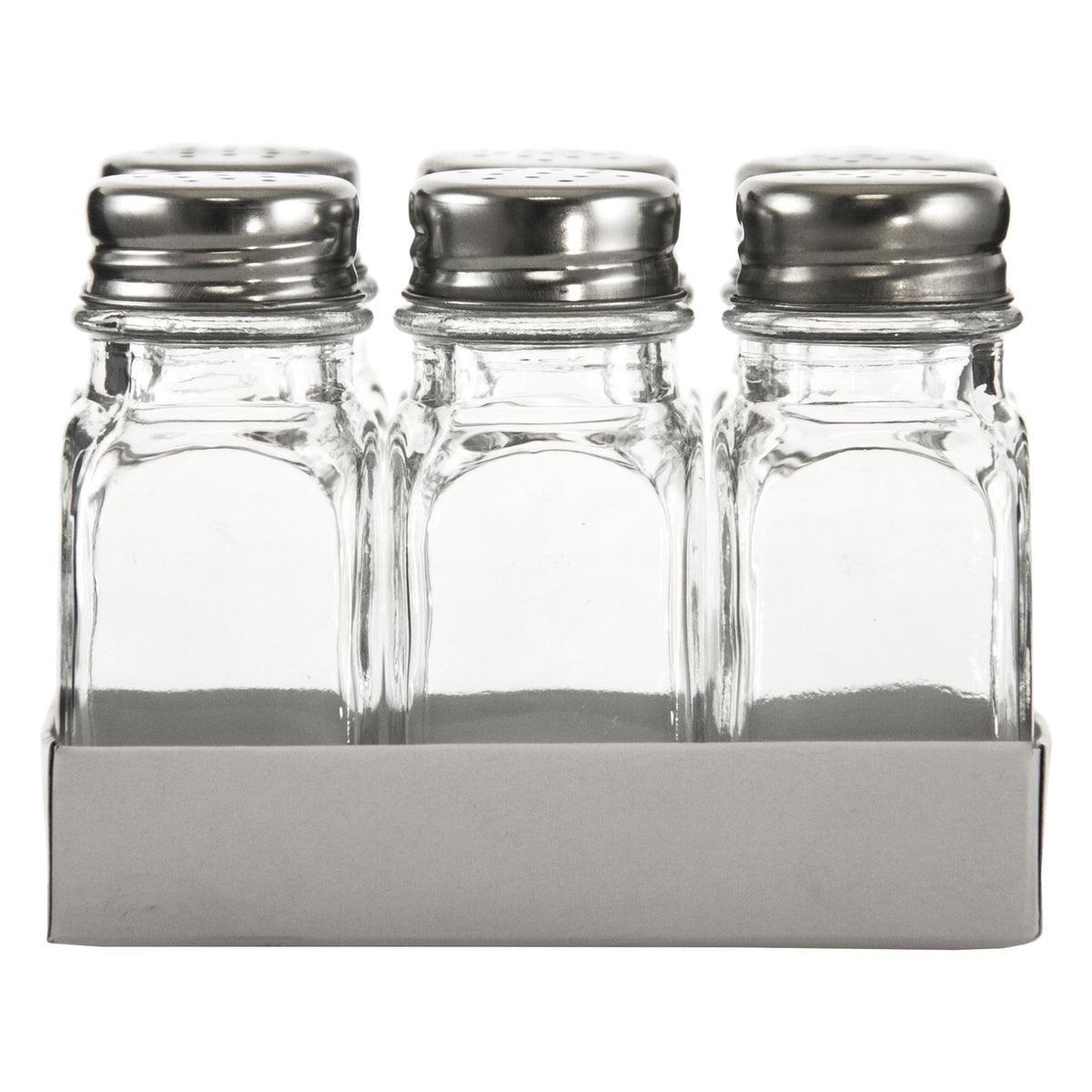 REGENT CLEOPATRA SALT & PEPPER GLASS SHAKERS 6PK, 85ML
