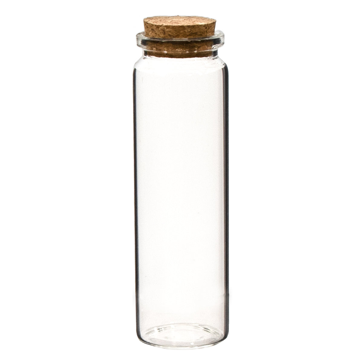 REGENT GLASS BOTTLES WITH CORK LIDS 4PK, 100ML