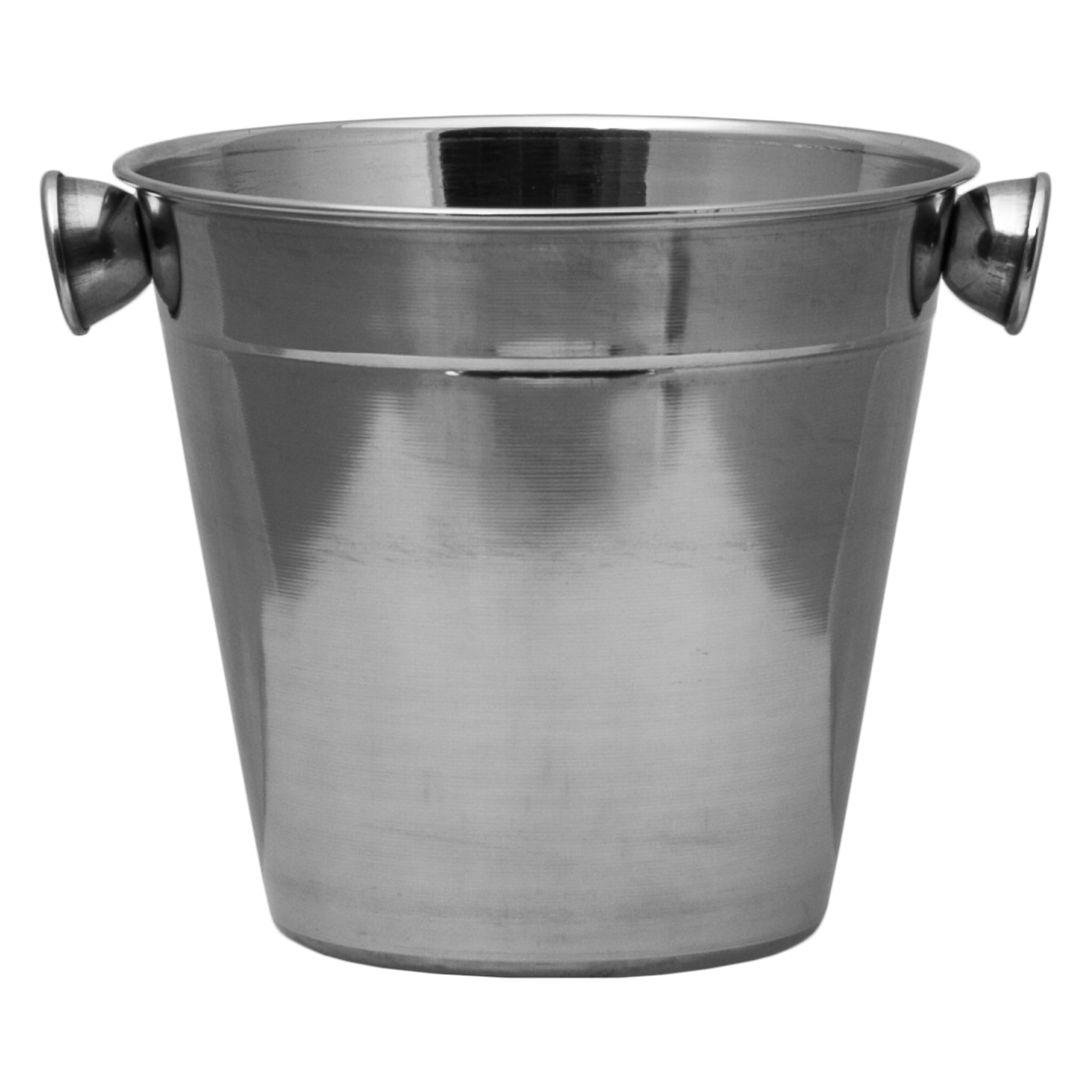 BAR BUTLER ICE BUCKET WITH KNOB HANDLES ST STEEL, 1L