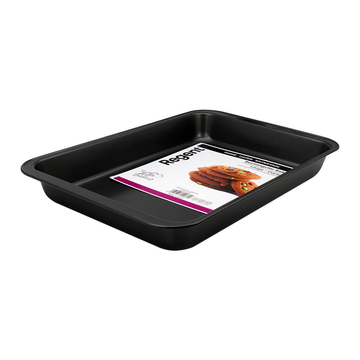 REGENT BAKEWARE BAKING PAN DEEP RECTANGULAR, 425X285MM