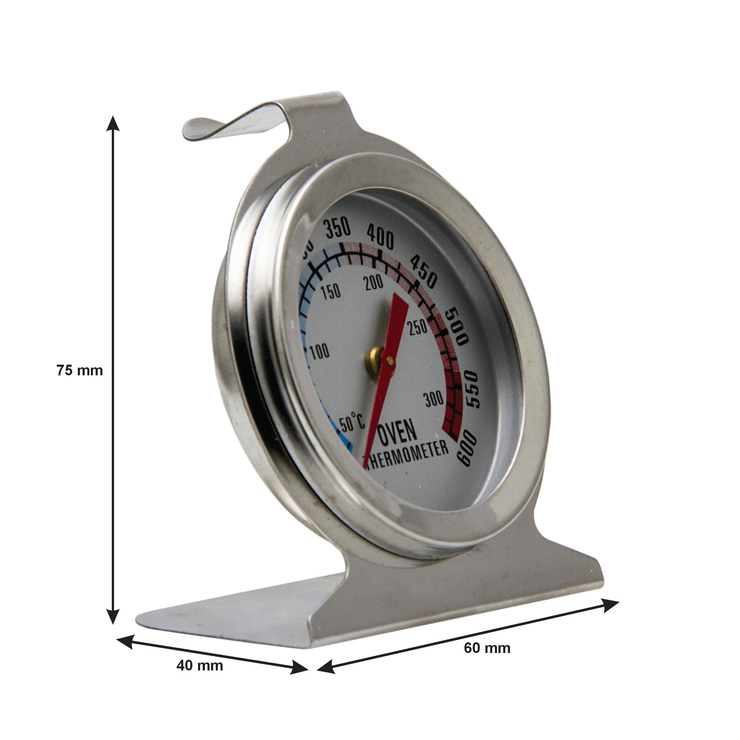 REGENT OVEN THERMOMETER +50 DEG. C TO +300 DEG. C