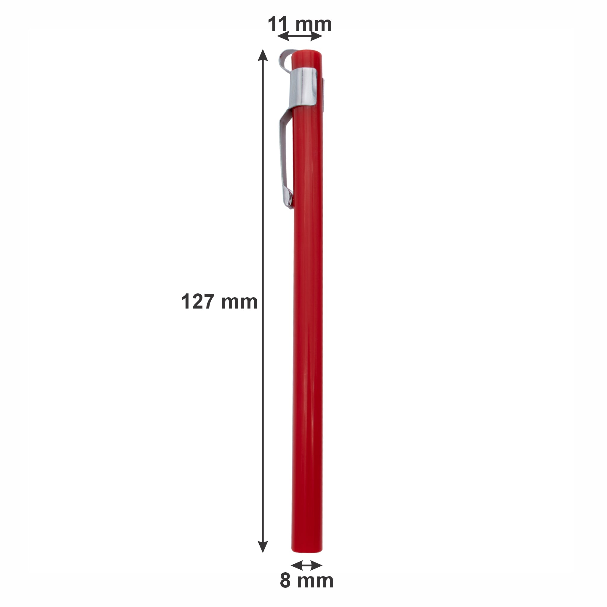 REGENT POCKET THERMOMETER -10DEG. C TO +110 DEG. C WITH COVER AND CLIP