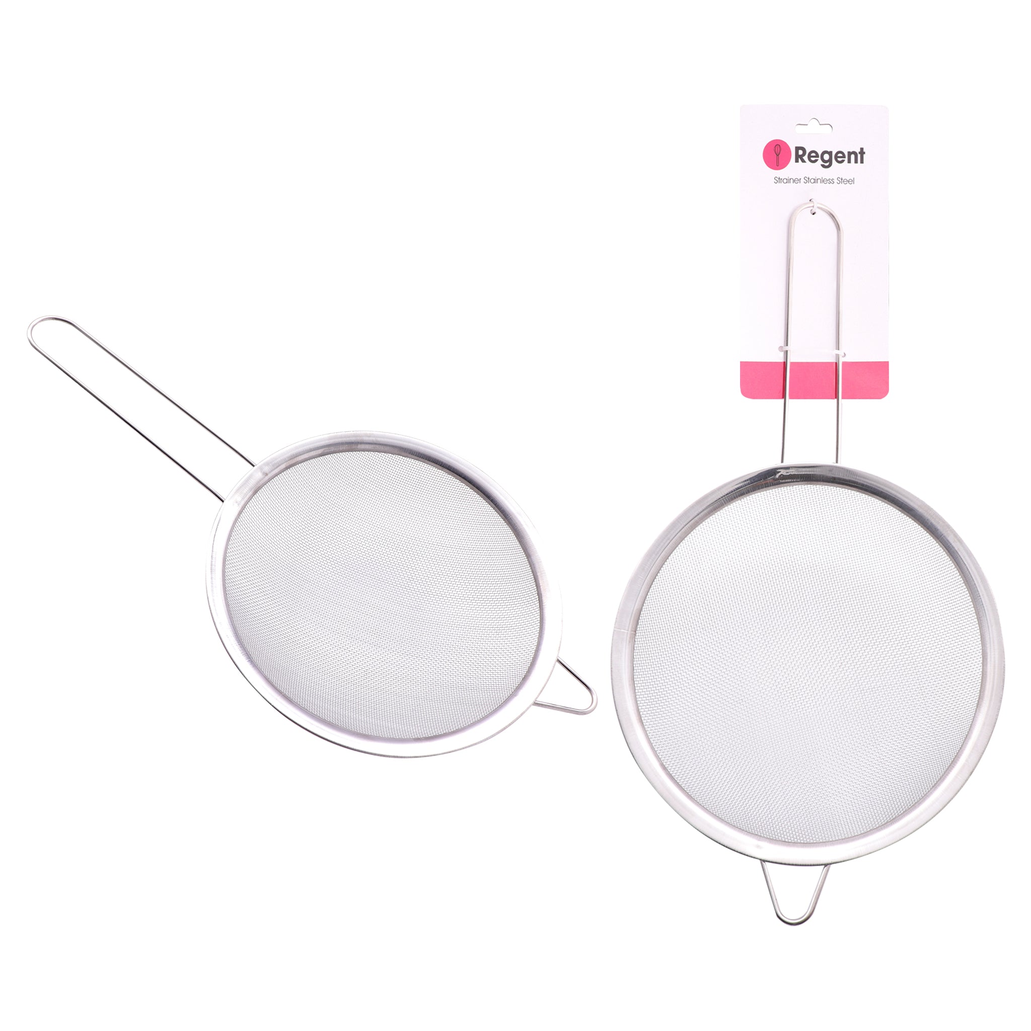 REGENT STRAINER STAINLESS STEEL, 200MM DIA