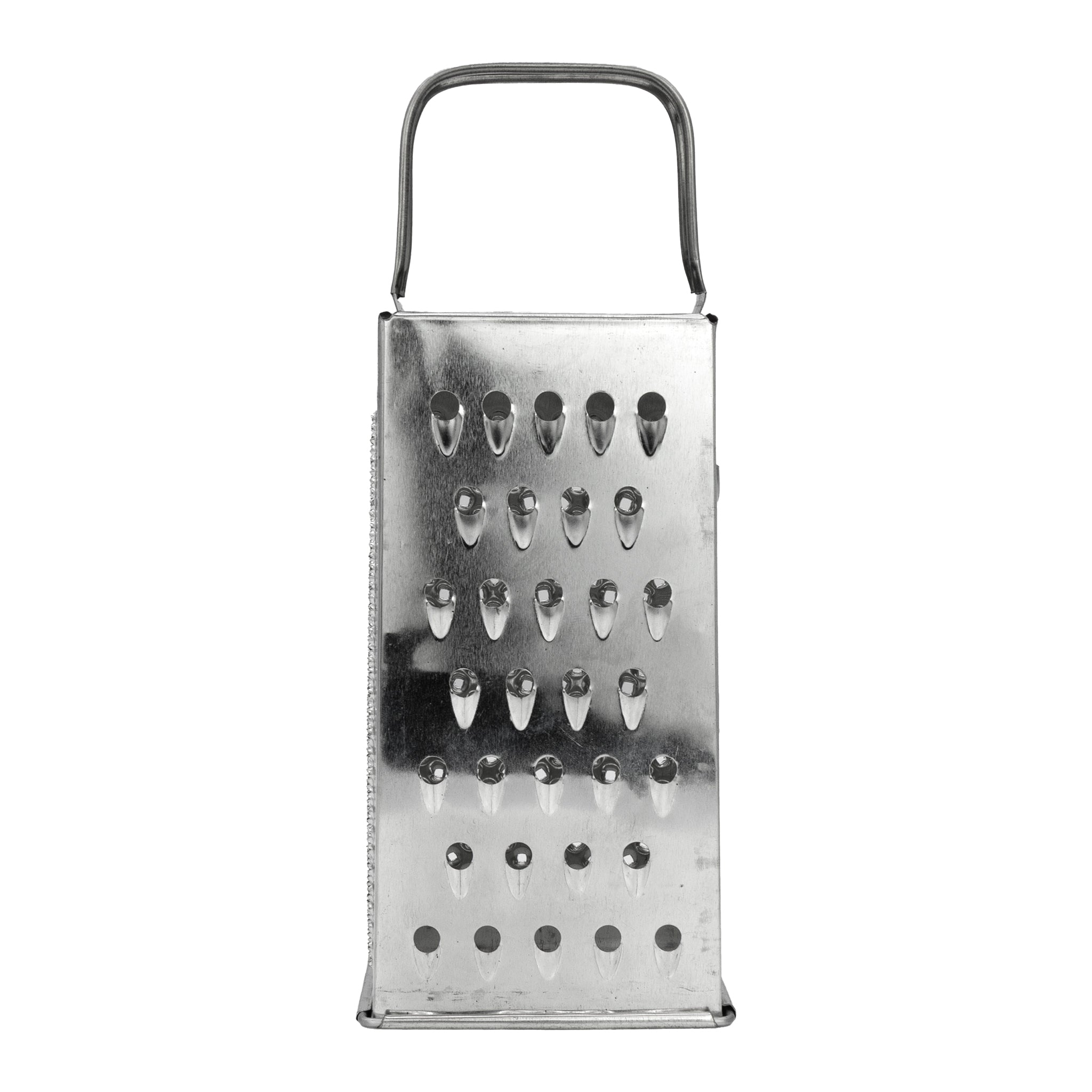 REGENT KITCHEN GRATER 4-SIDED CHROME PLATED, 210MM