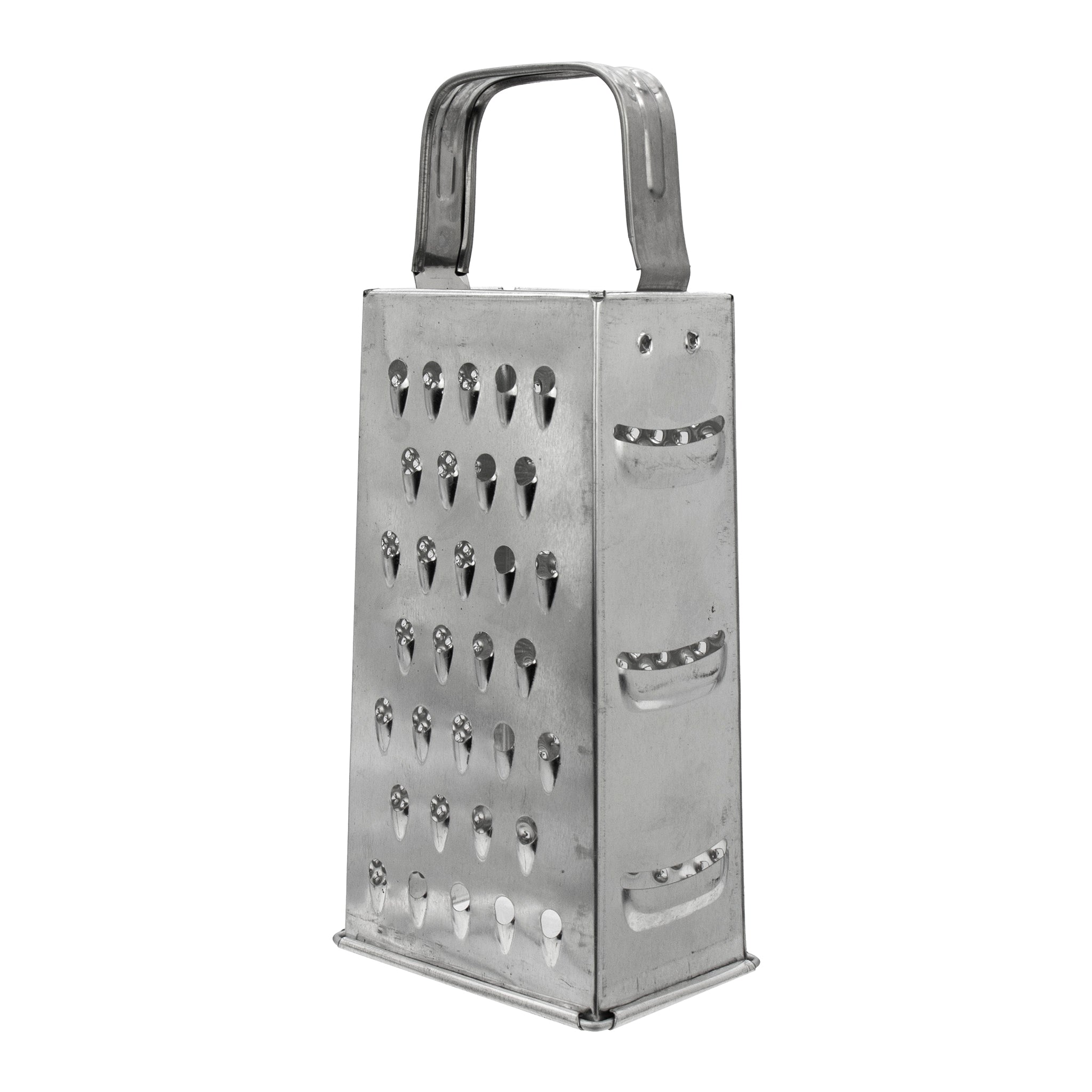 REGENT KITCHEN GRATER 4-SIDED CHROME PLATED, 210MM
