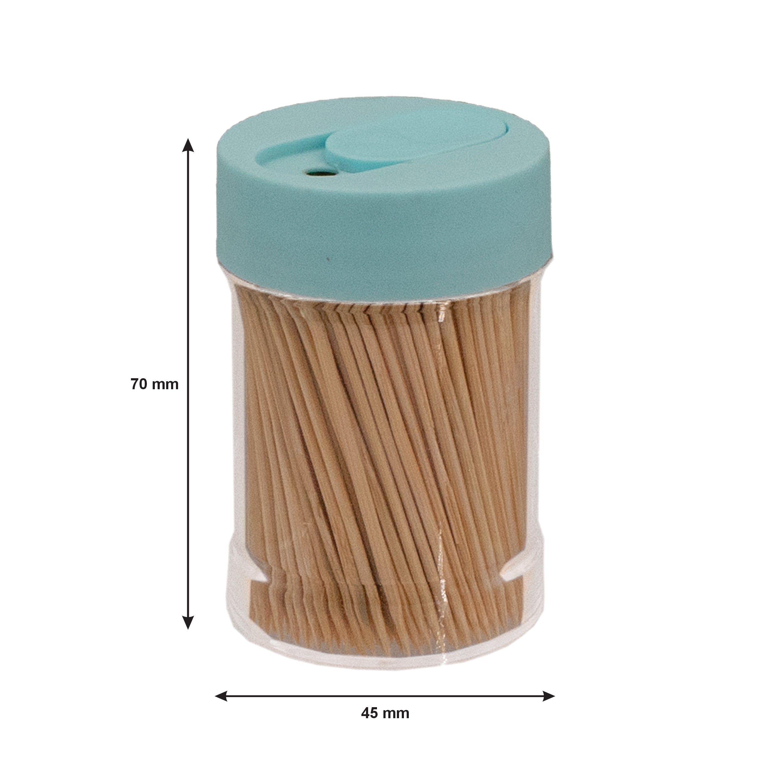 REGENT BAMBOO TOOTHPICKS IN A DISPENSER 300PK