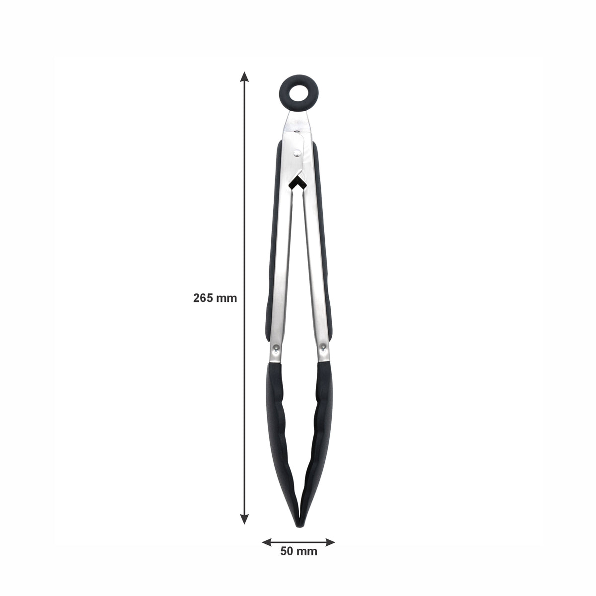 REGENT KITCHEN BASTING BRUSH AND TONG NYLON & STAINLESS STEEL 2PCS SET