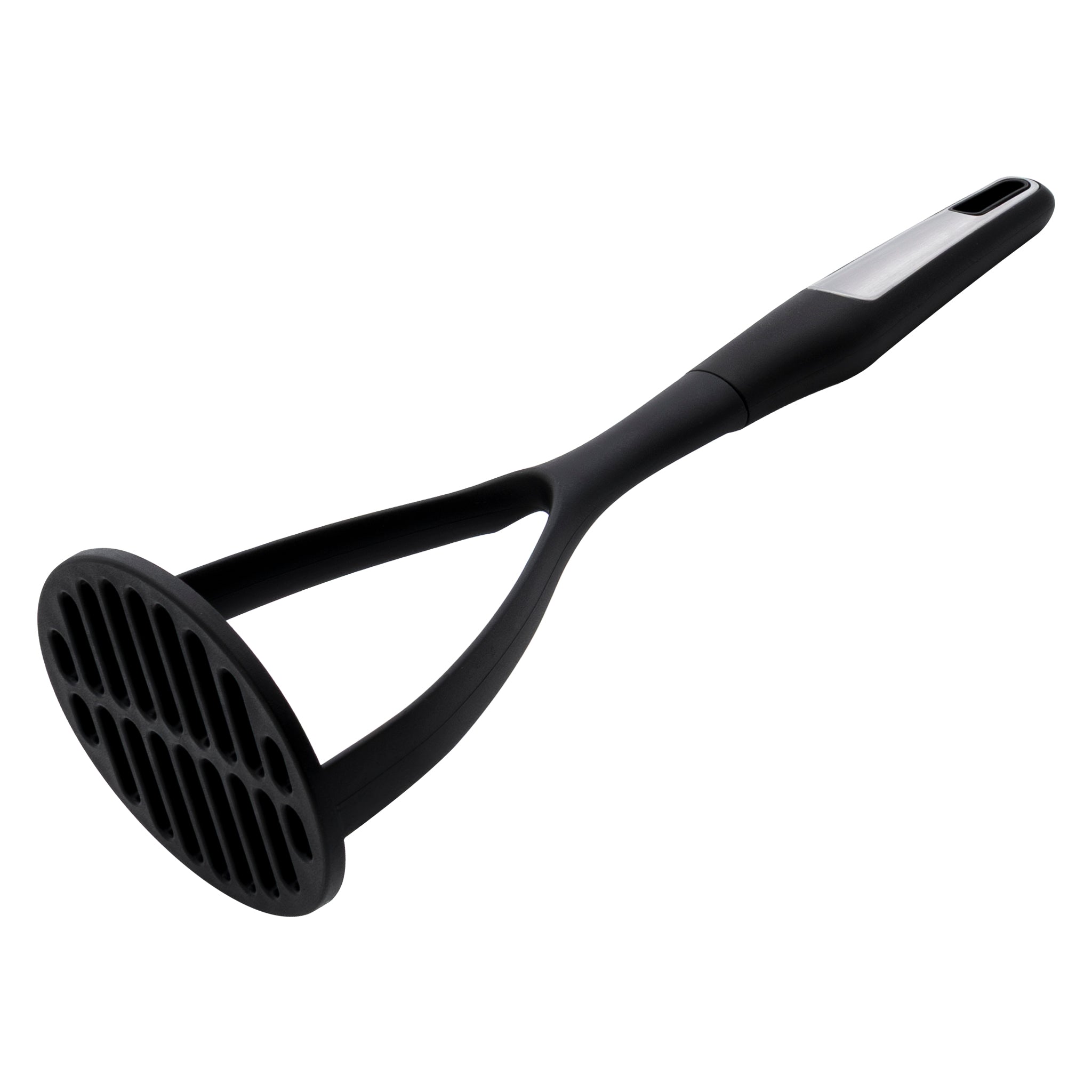 REGENT PREMIUM POTATO MASHER BLACK NYLON WITH PP+SS HANDLE, 300MM