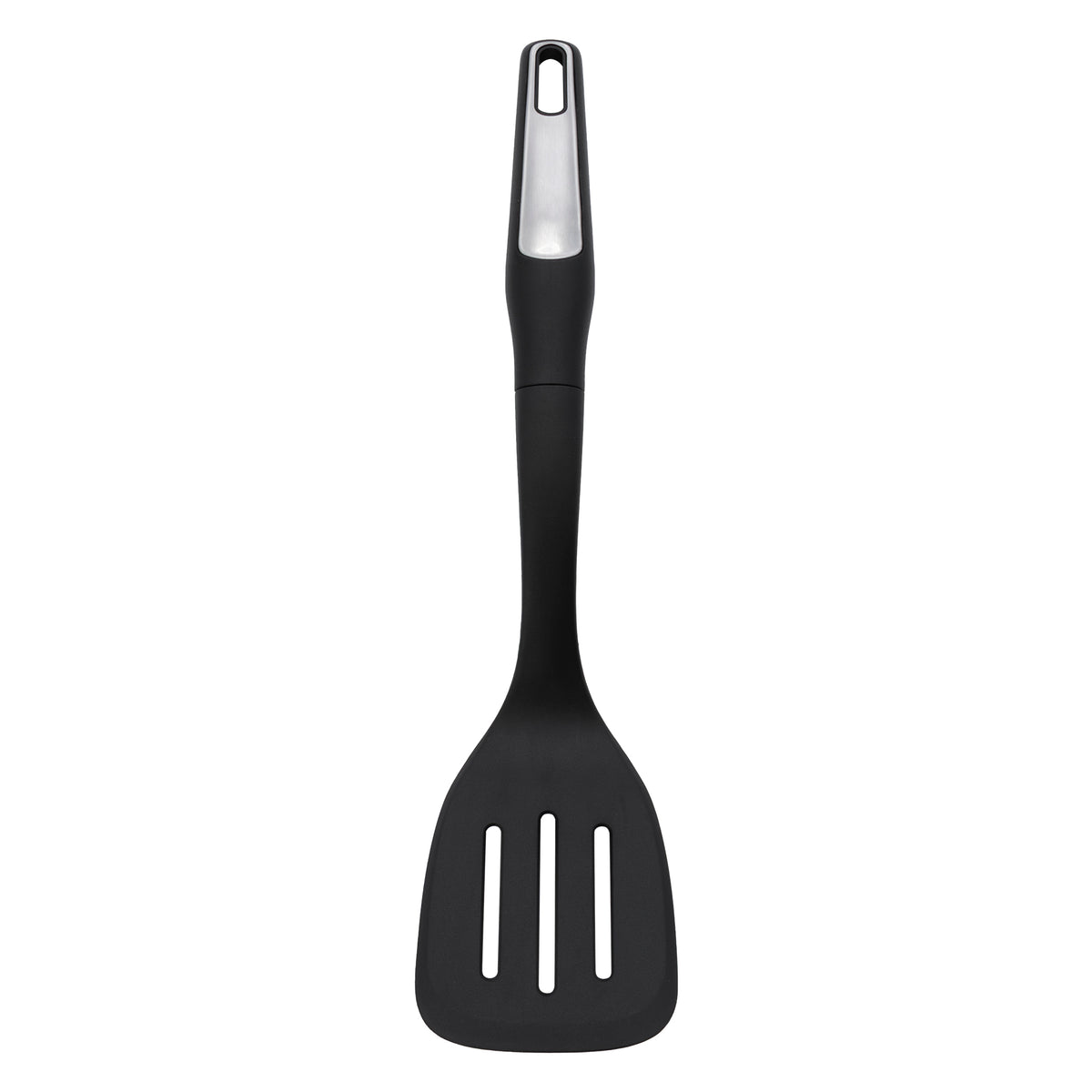 REGENT PREMIUM SLOTTED TURNER BLACK NYLON WITH PP+SS HANDLE, 365MM