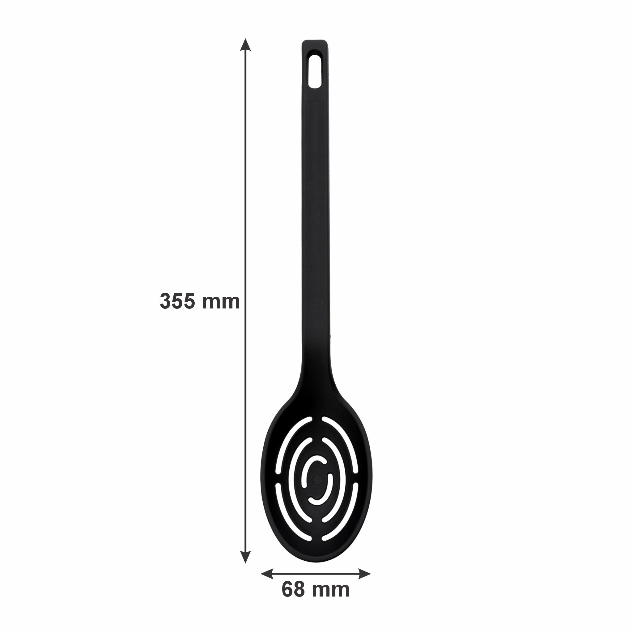 REGENT PREMIUM KITCHEN TOOLS BLACK NYLON 5PCS SET, 355MM