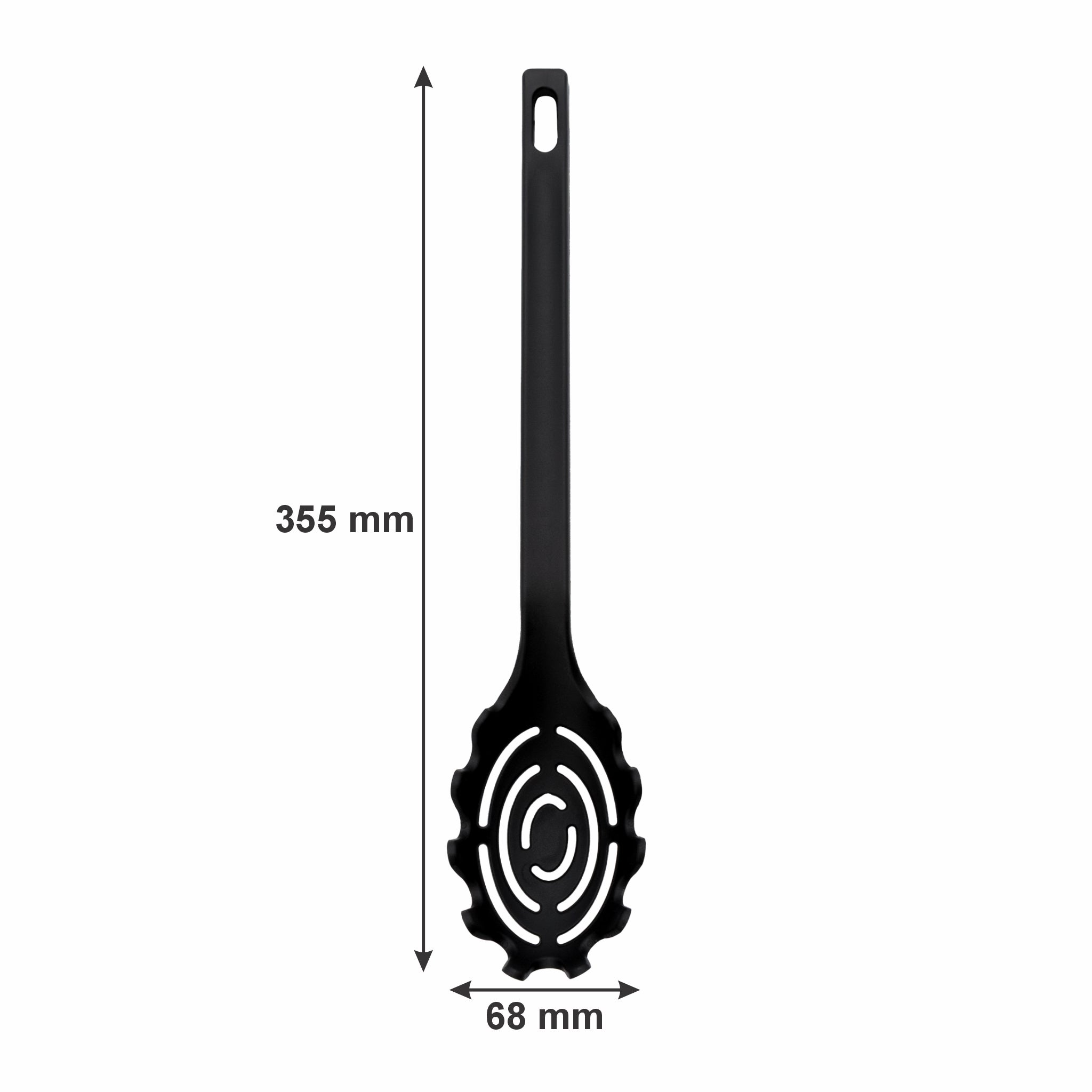 REGENT PREMIUM KITCHEN TOOLS BLACK NYLON 5PCS SET, 355MM