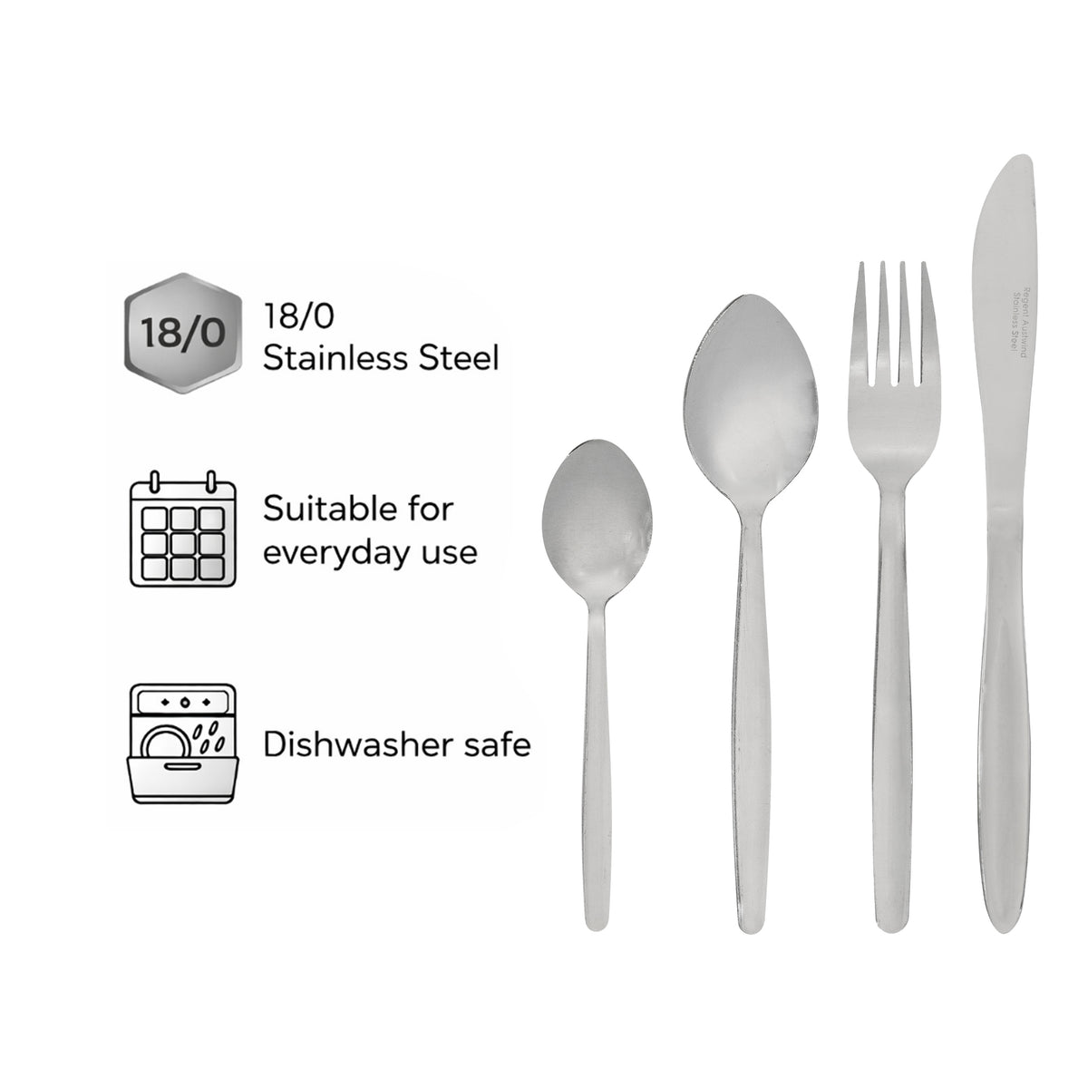REGENT AUSTWIND CUTLERY 16PC SET