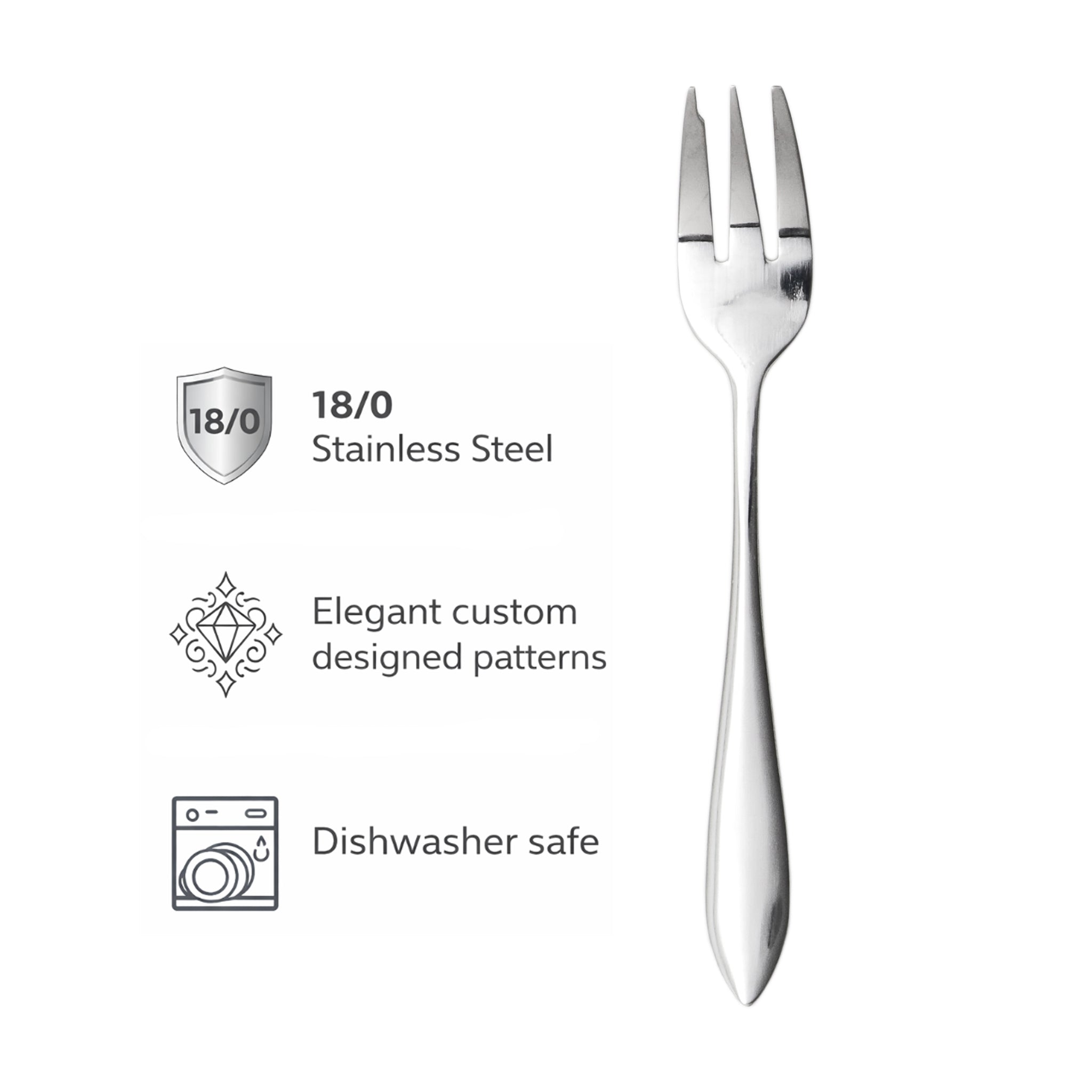 ST. JAMES CUTLERY KENSINGTON CAKE FORK 12PK