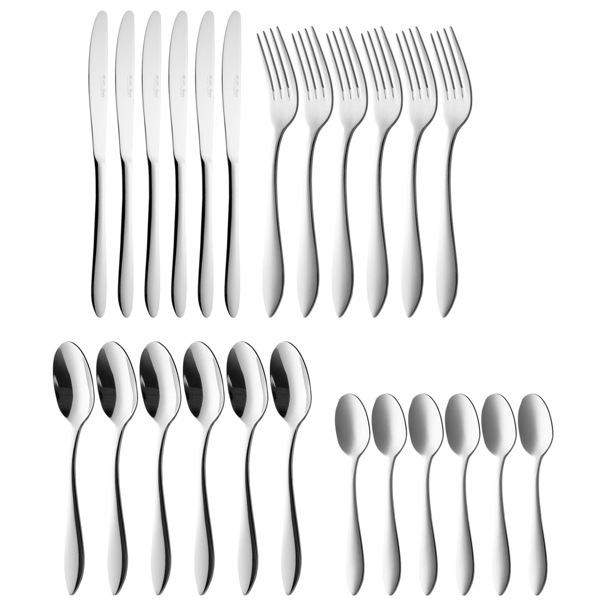 ST. JAMES CUTLERY KENSINGTON GIFT BOX 24PK SET