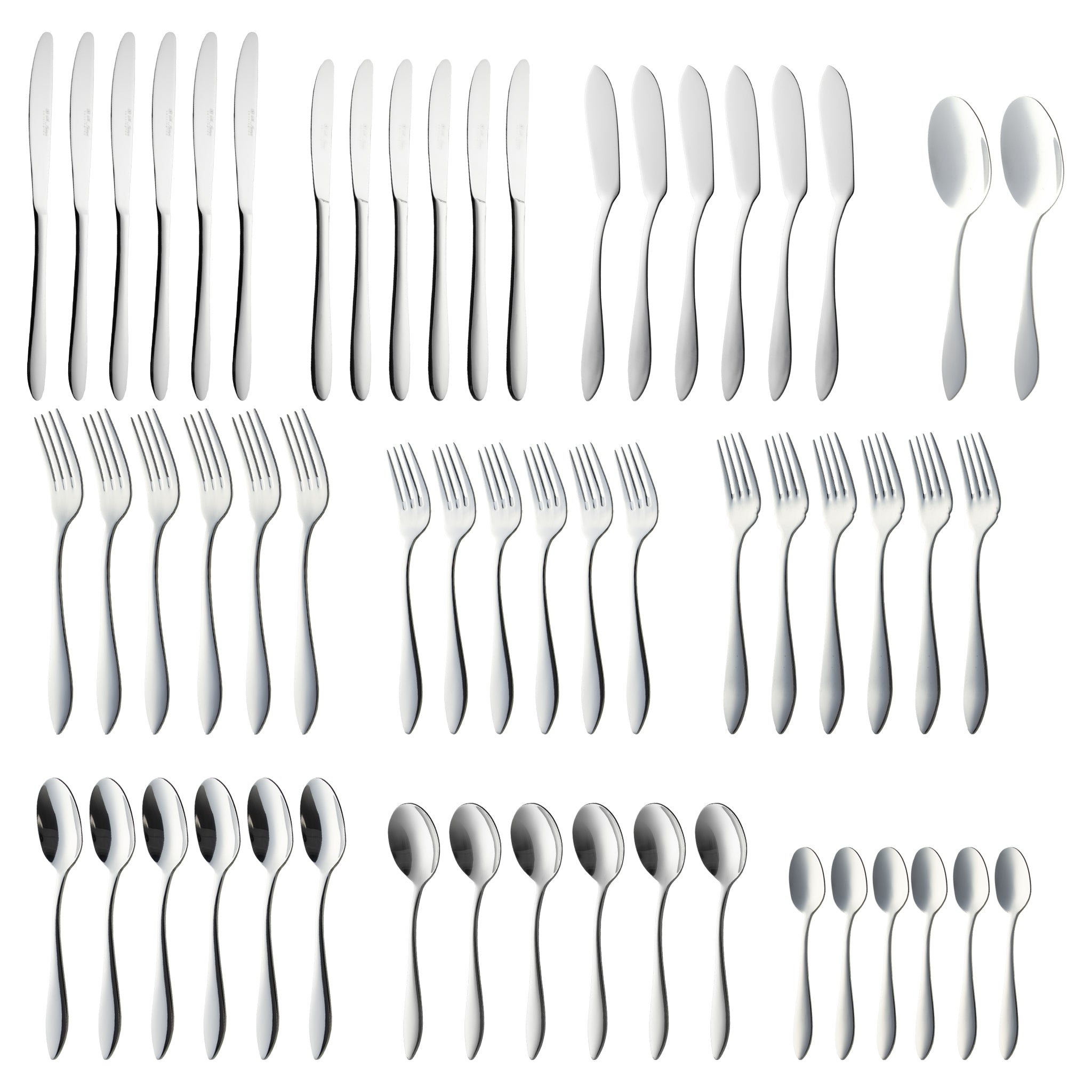 ST. JAMES CUTLERY KENSINGTON GIFT BOX 56 PIECE SET