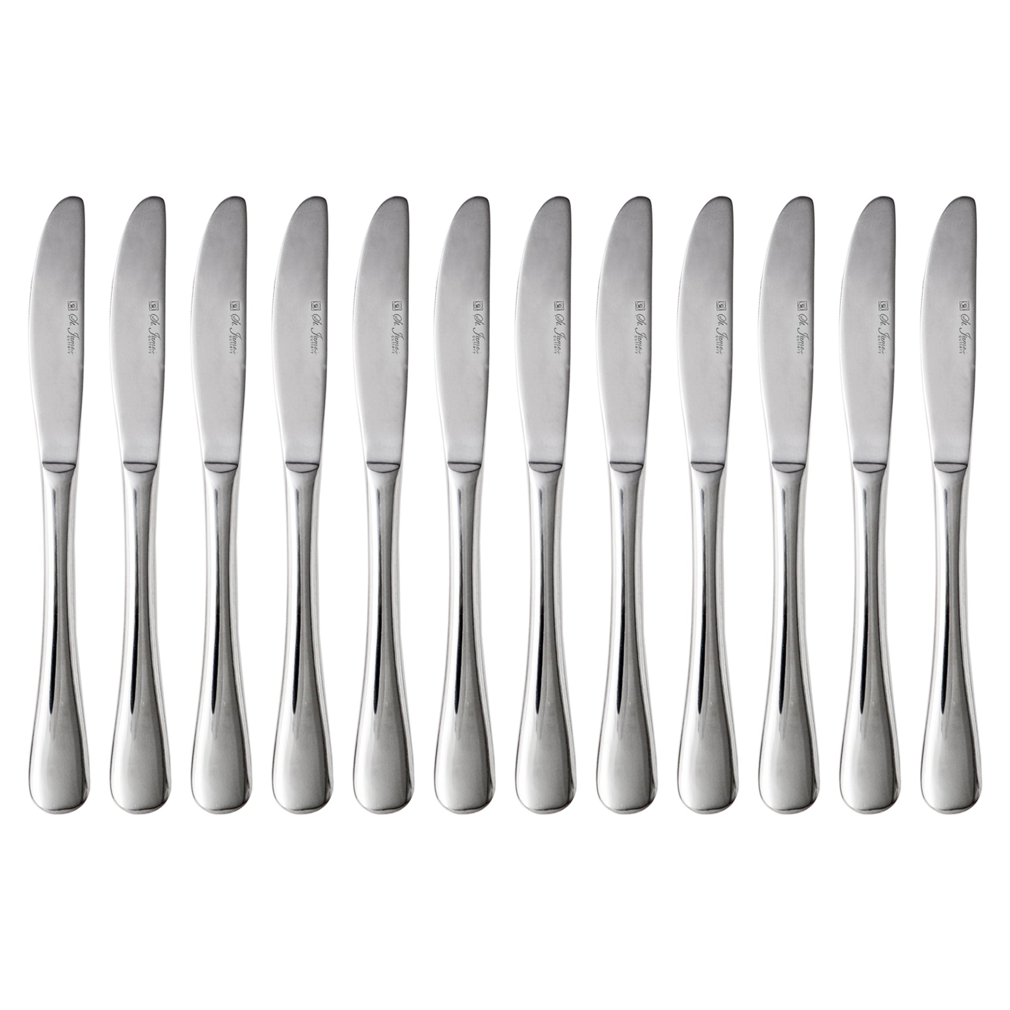 ST. JAMES CUTLERY OXFORD DESSERT KNIFE, 12PK