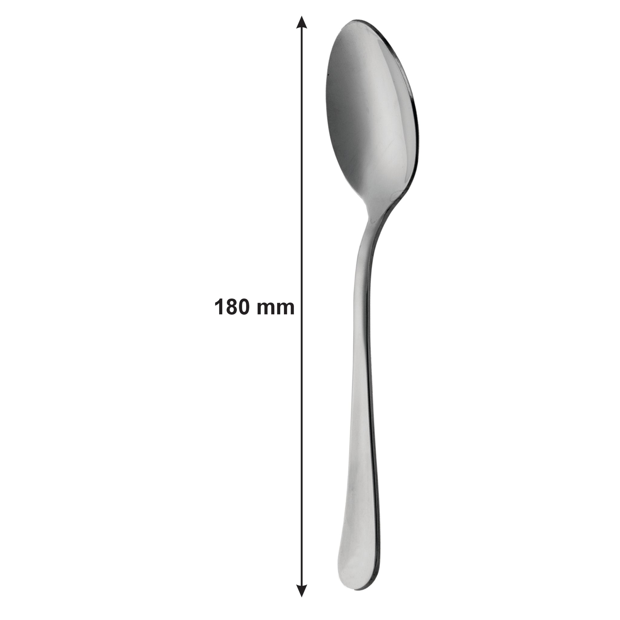 ST. JAMES CUTLERY OXFORD DESSERT SPOON, 12PK