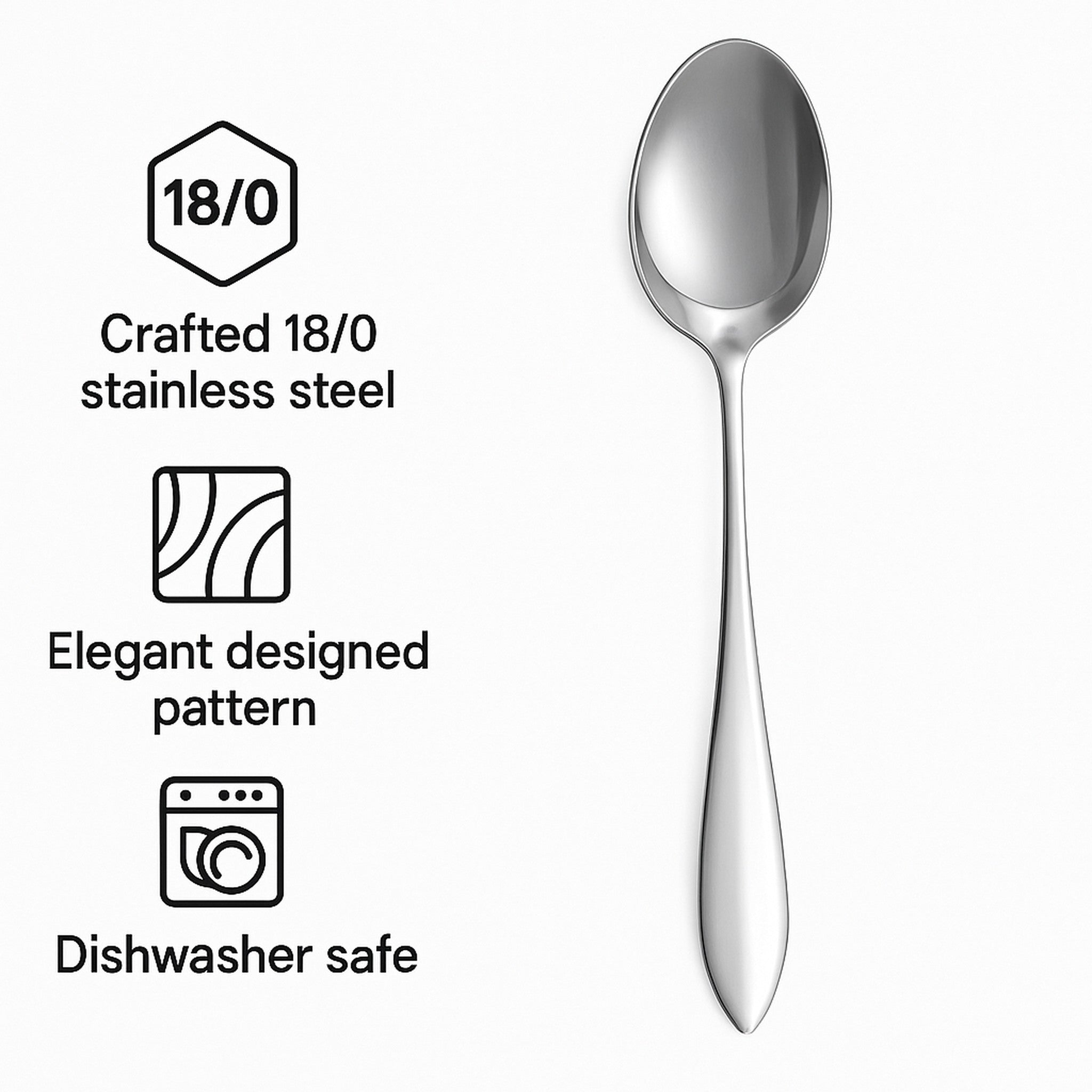 ST. JAMES CUTLERY KENSINGTON TEASPOON 4PK HANG CARD
