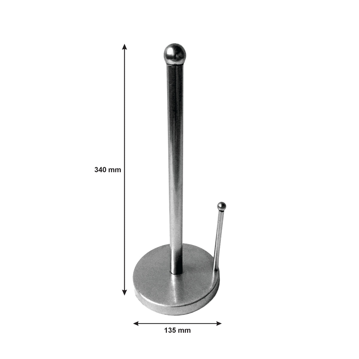REGENT KITCHEN ROLLER TOWEL HOLDER CHROME PLATED