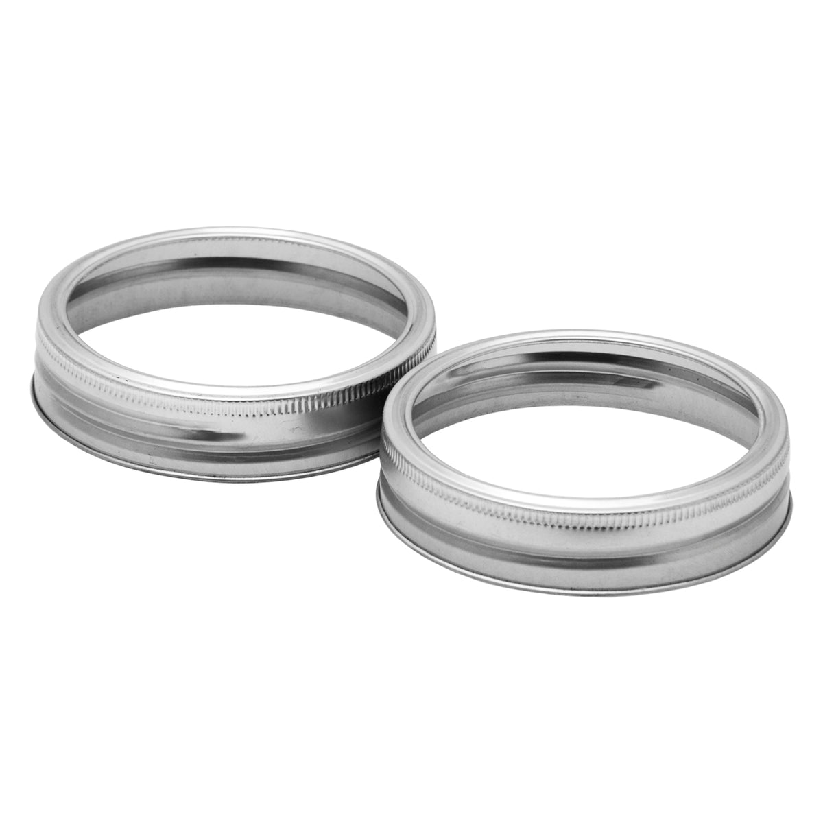 CONSOL JAR SCREW RINGS FOR 500ML & 1LT JARS, 2PK