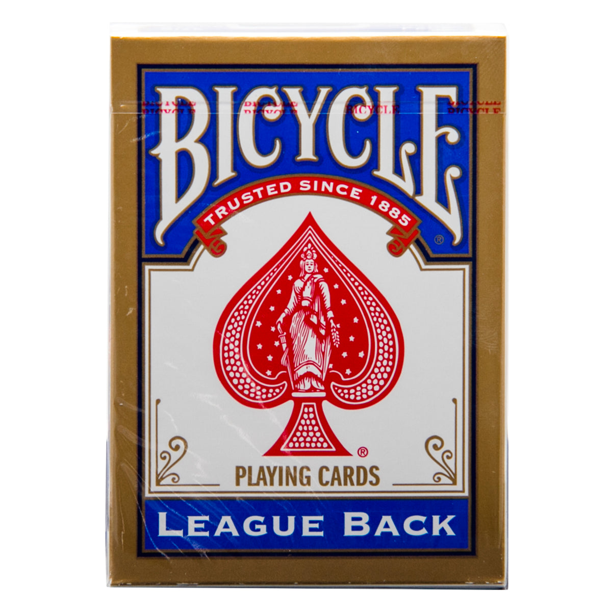 BICYCLE BLISTER PACK PLAYING CARDS 1PK, RED & BLUE MIXED CASE