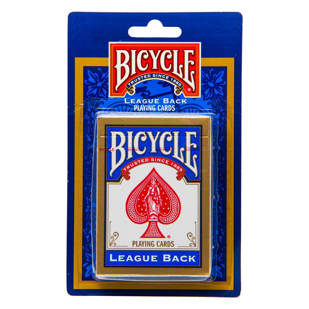 BICYCLE BLISTER PACK PLAYING CARDS 1PK, RED & BLUE MIXED CASE
