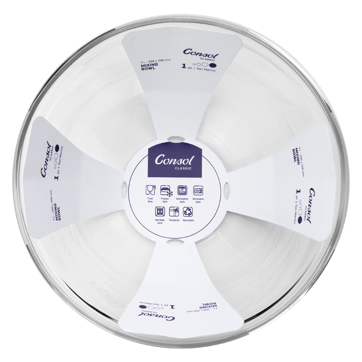 CONSOL SAN MARINO MIXING BOWL, 4L