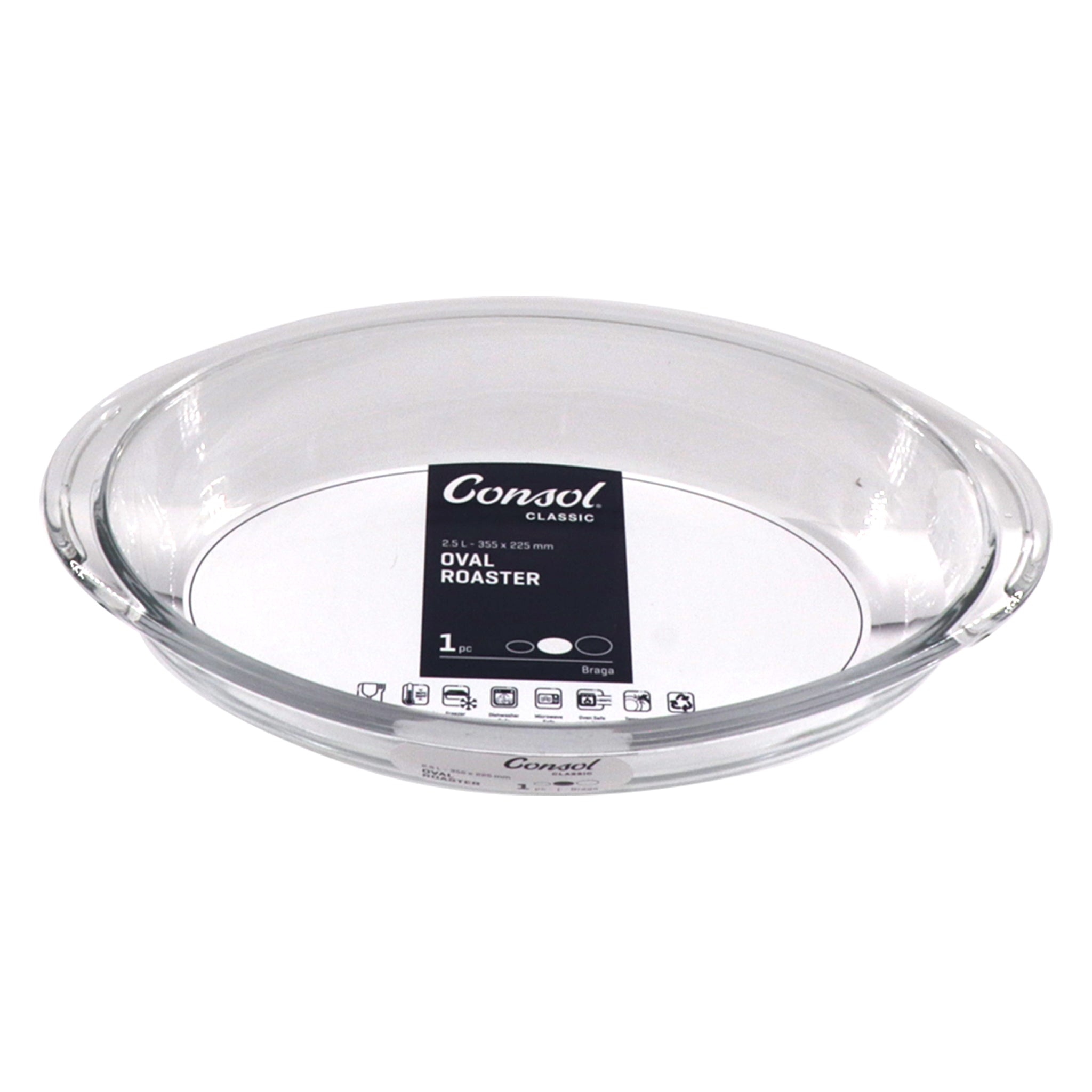CONSOL BRAGA OVAL ROASTER, 2.5L