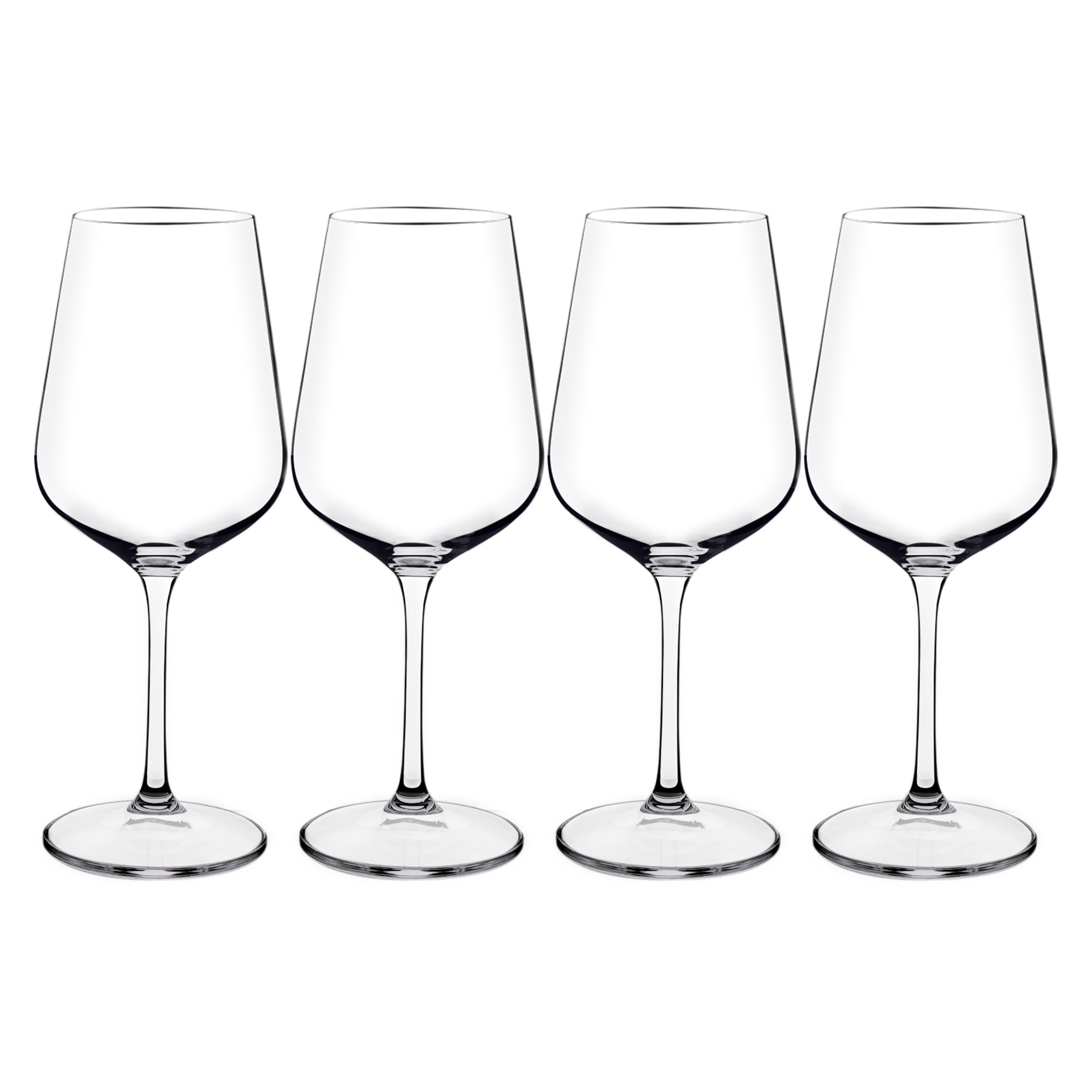 CONSOL SIGNATURE VIENNA CRYSTAL STEM RED WINE GLASS 4PK, 450ML