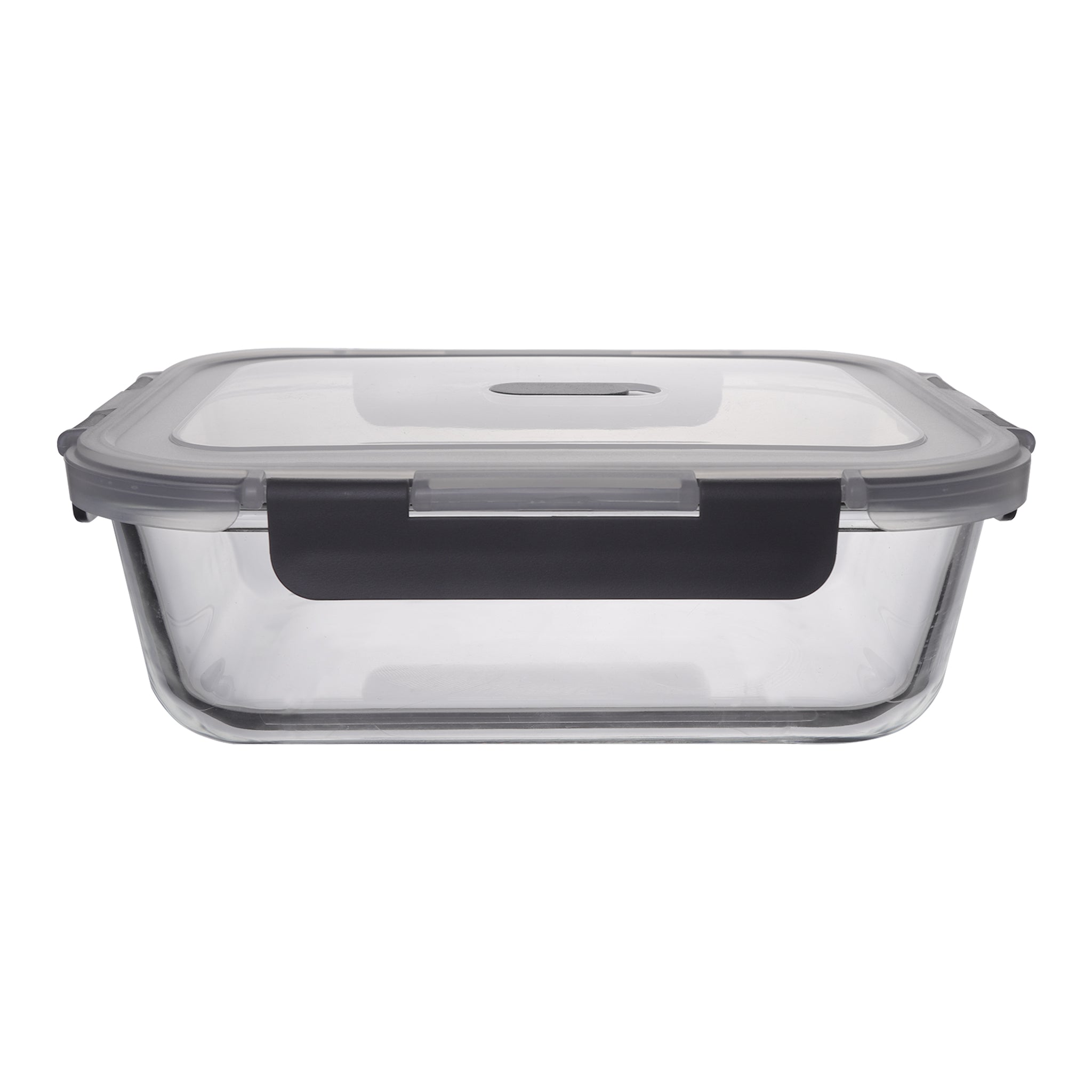 CONSOL MADRID RECT. STORAGE CONTAINER WITH VENTED CLIP ON LID, 1L