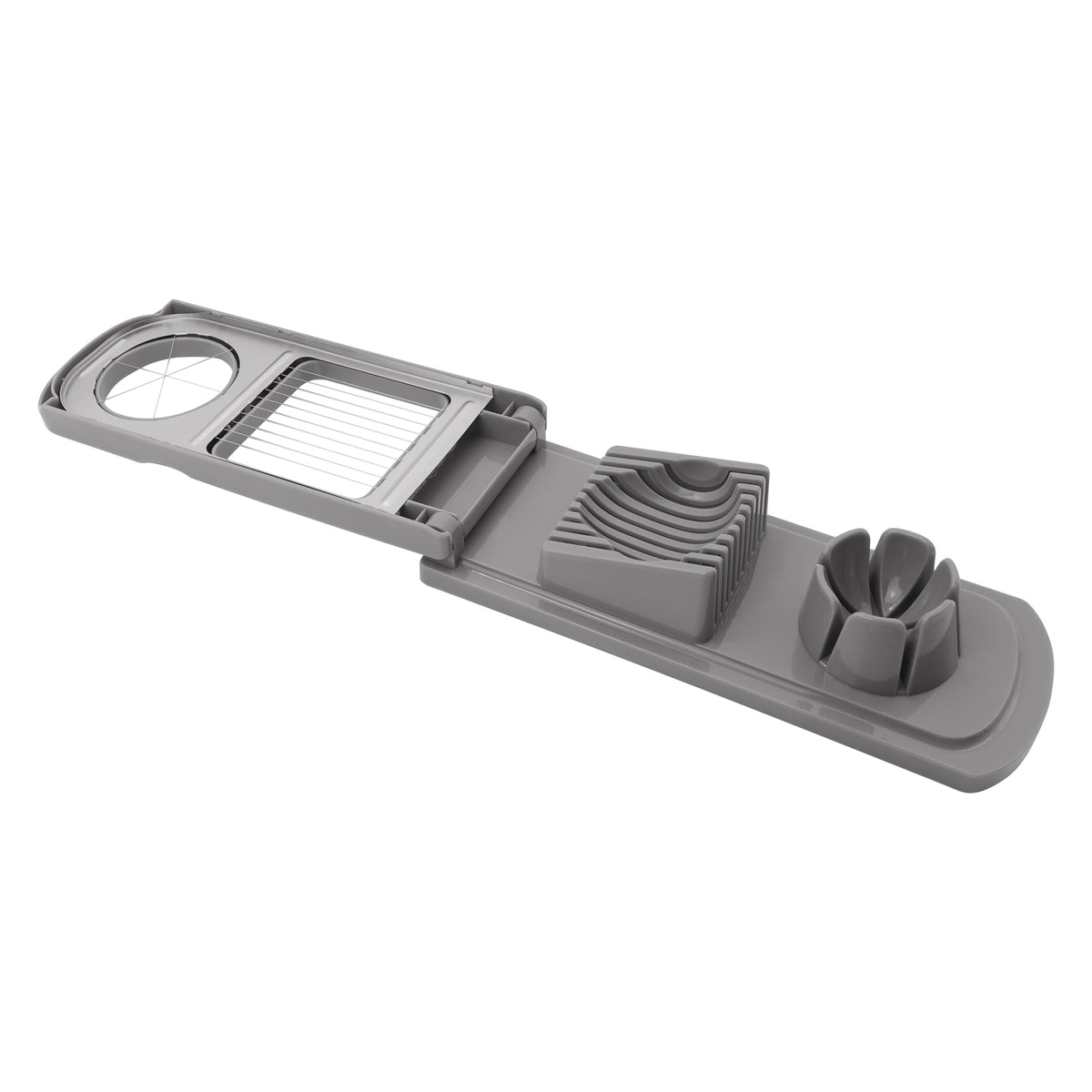 REGENT KITCHEN 2 IN 1 EGG SLICER PLASTIC AND STAINLESS STEEL, 215MM