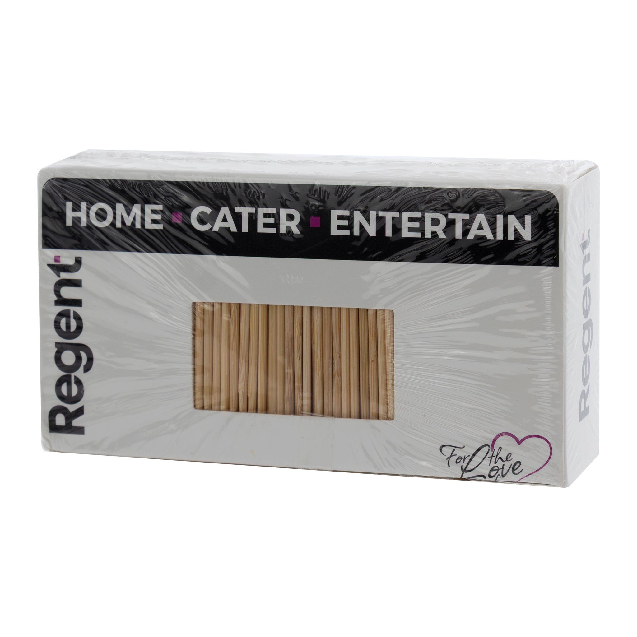 REGENT WOODEN TOOTHPICKS UNWRAPPED IN A BOX, 1000PK