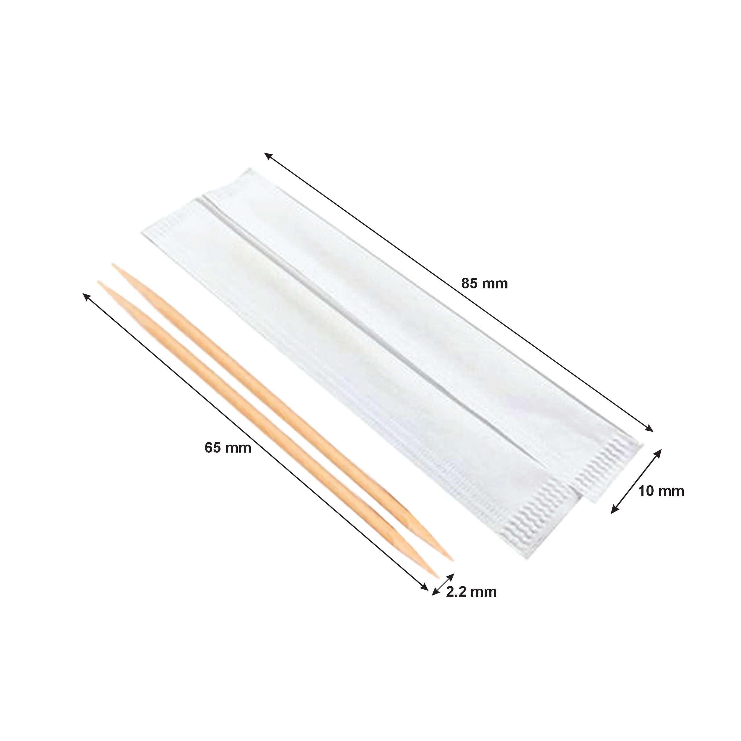 REGENT WOODEN TOOTHPICKS INDIV. WRAPPED IN A BOX 1000PK