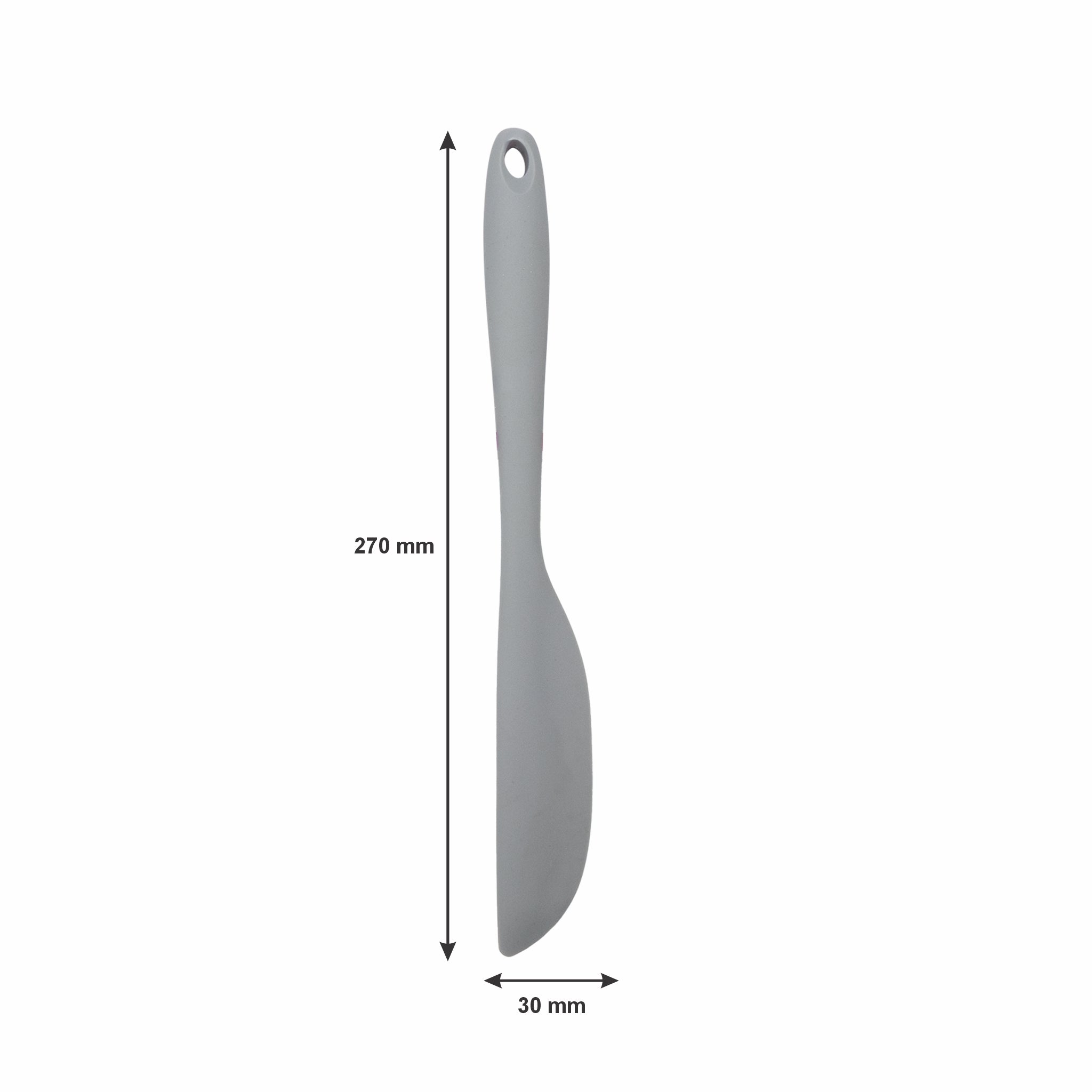 REGENT KITCHEN GREY SILICONE PALLET KNIFE, 270MM