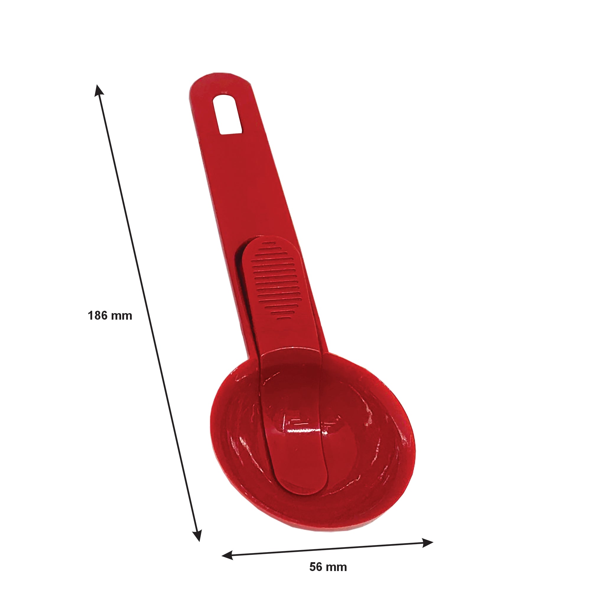 REGENT KITCHEN ICE CREAM SCOOP PLASTIC, 186X56MM DIA