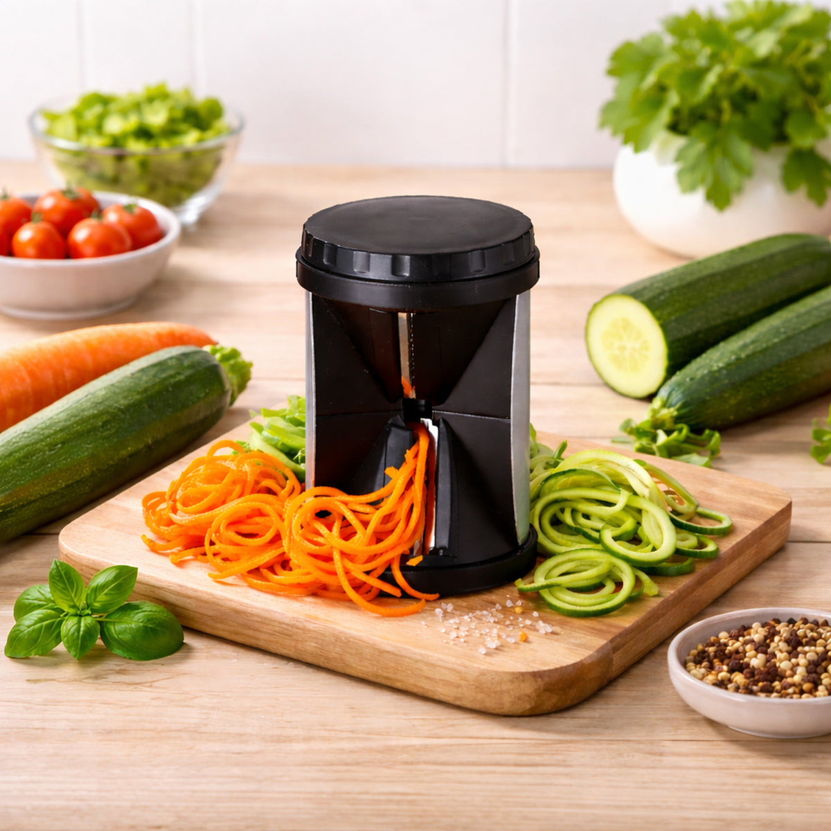 REGENT KITCHEN VEGETABLE SPIRALIZER, 118MM