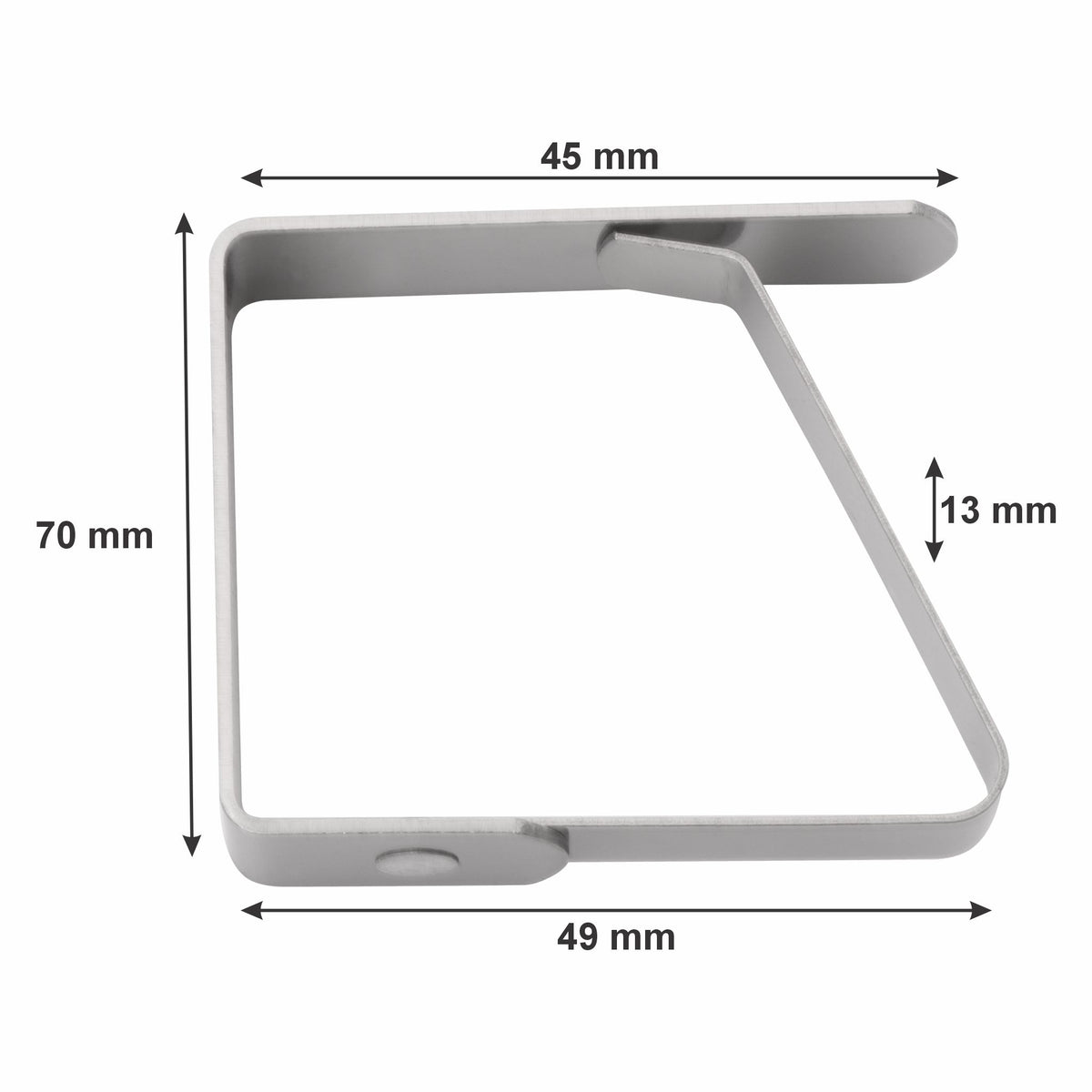 REGENT KITCHEN TABLE CLOTH CLIPS STAINLESS STEEL 4PK