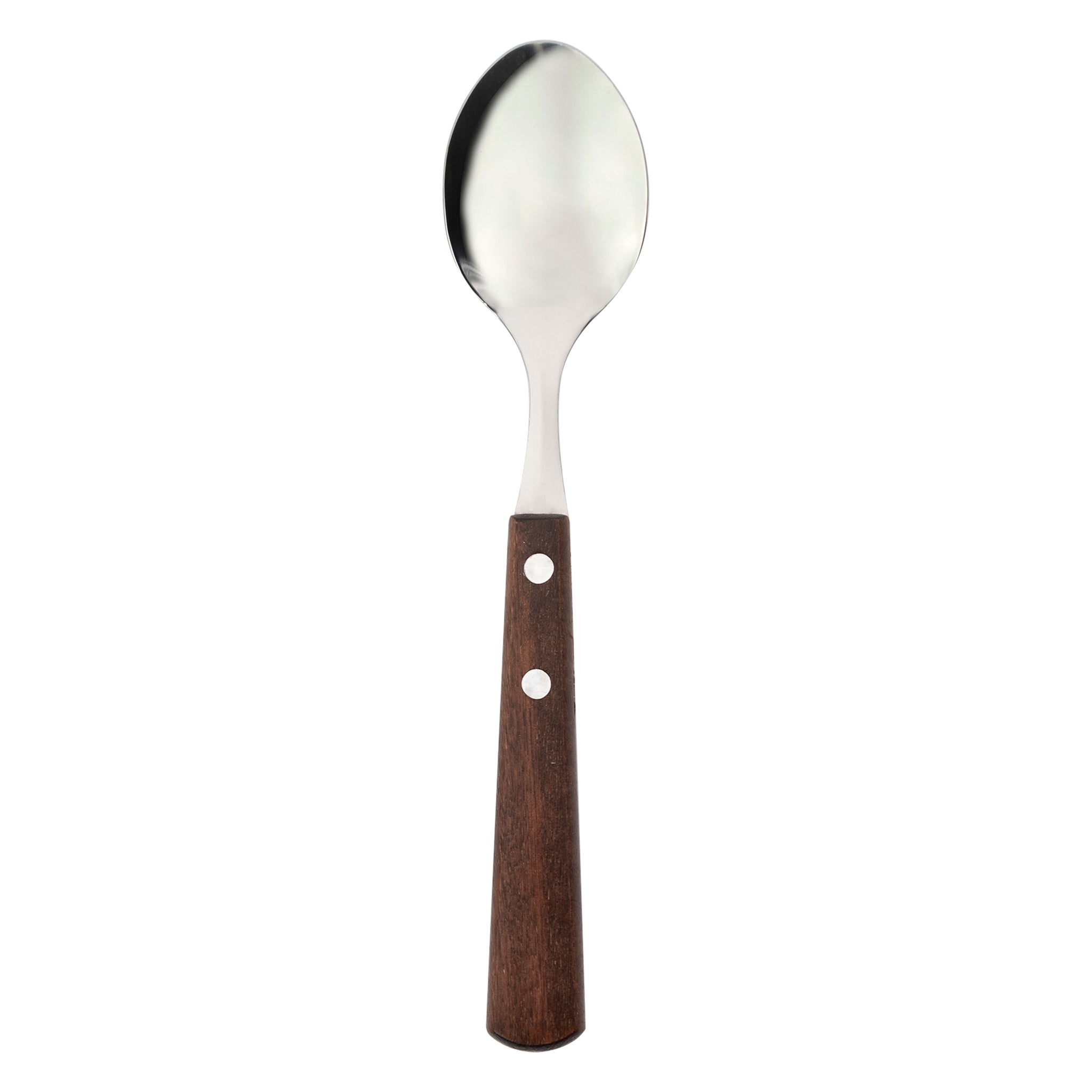 REGENT KITCHEN SPOONS WITH WOODEN HANDLES 4PK, 205MM