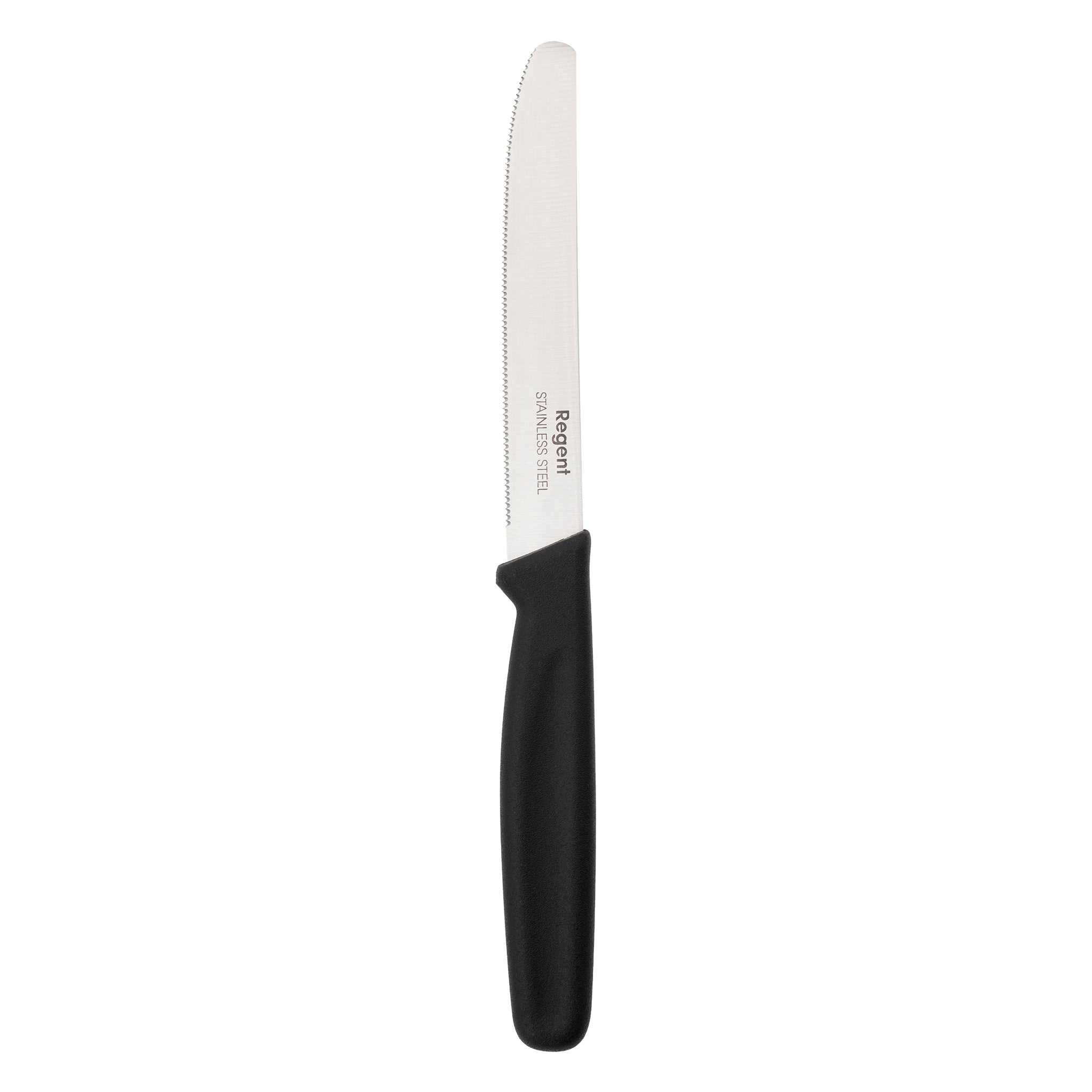 REGENT KITCHEN PARING KNIVES WITH BLACK HANDLES 3PCS SET, 207MM