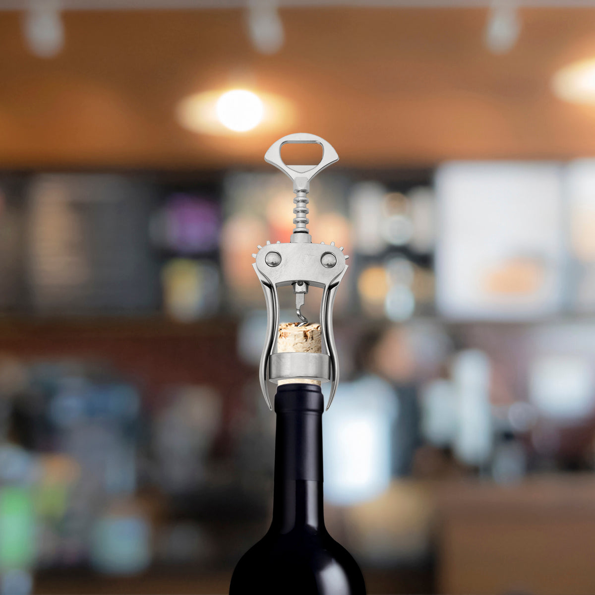 REGENT KITCHEN DELUXE CORKSCREW BOTTLE OPENER, 190MM