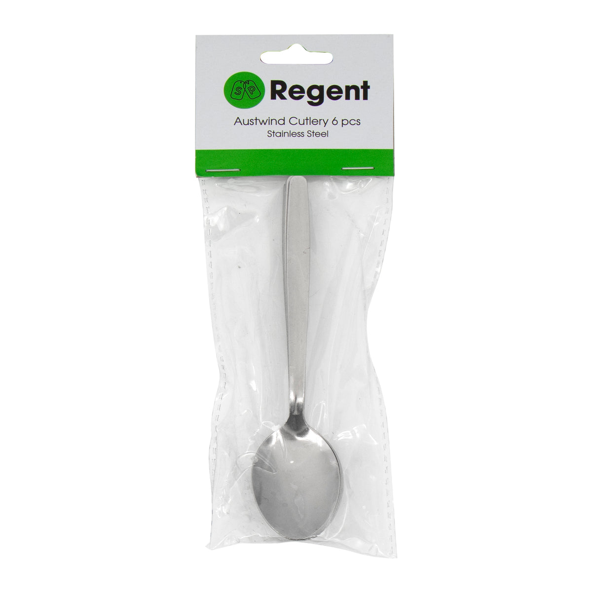 REGENT CUTLERY AUSTWIND (ELOFF) TEASPOON ST STEEL, 6PK