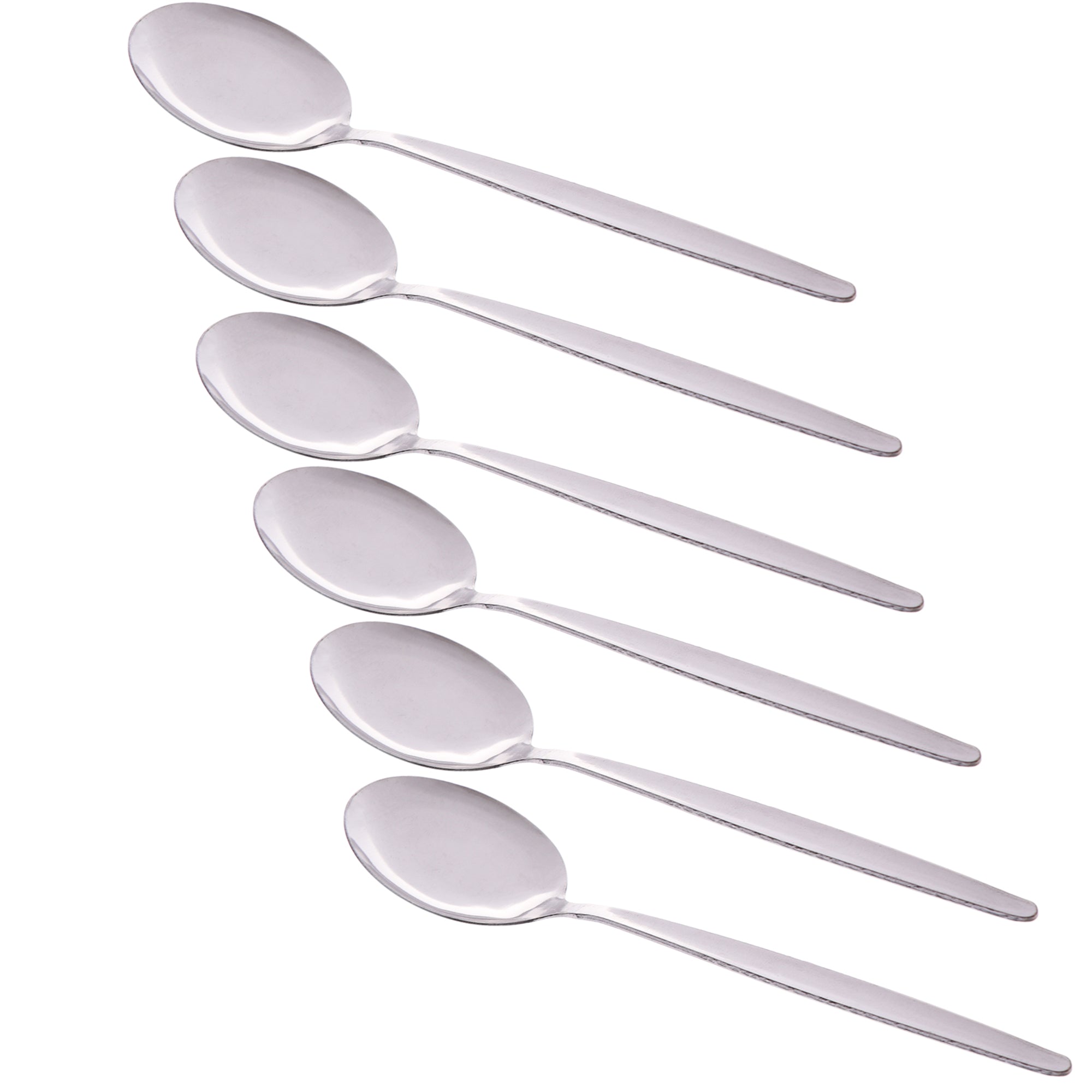 REGENT CUTLERY AUSTWIND (ELOFF) SOUP SPOON ST STEEL, 6PK