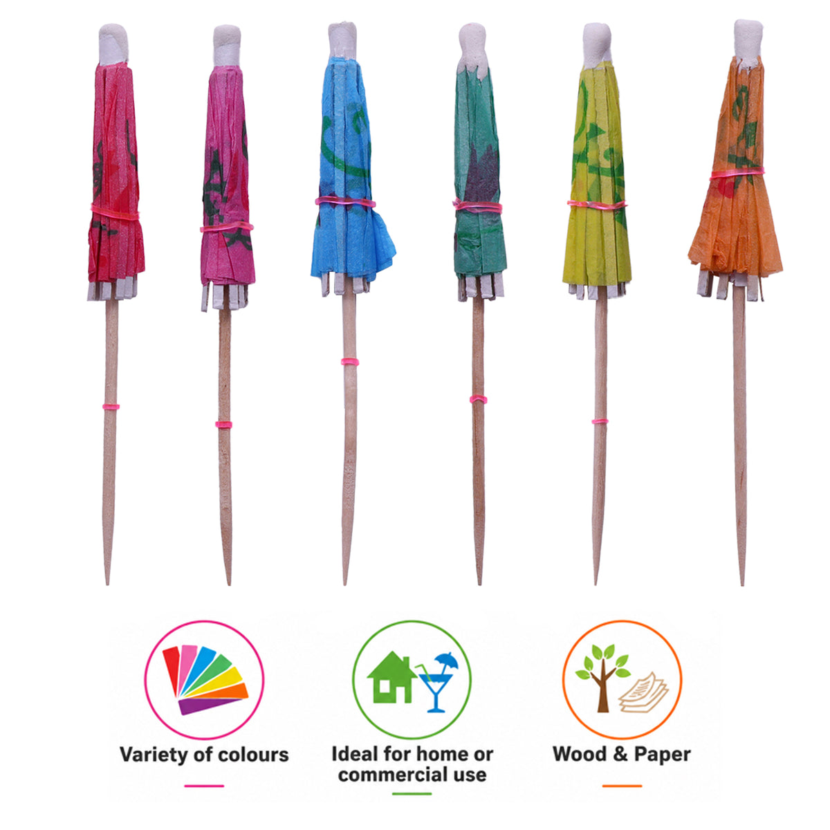 BAR BUTLER COCKTAIL UMBRELLAS 24PK
